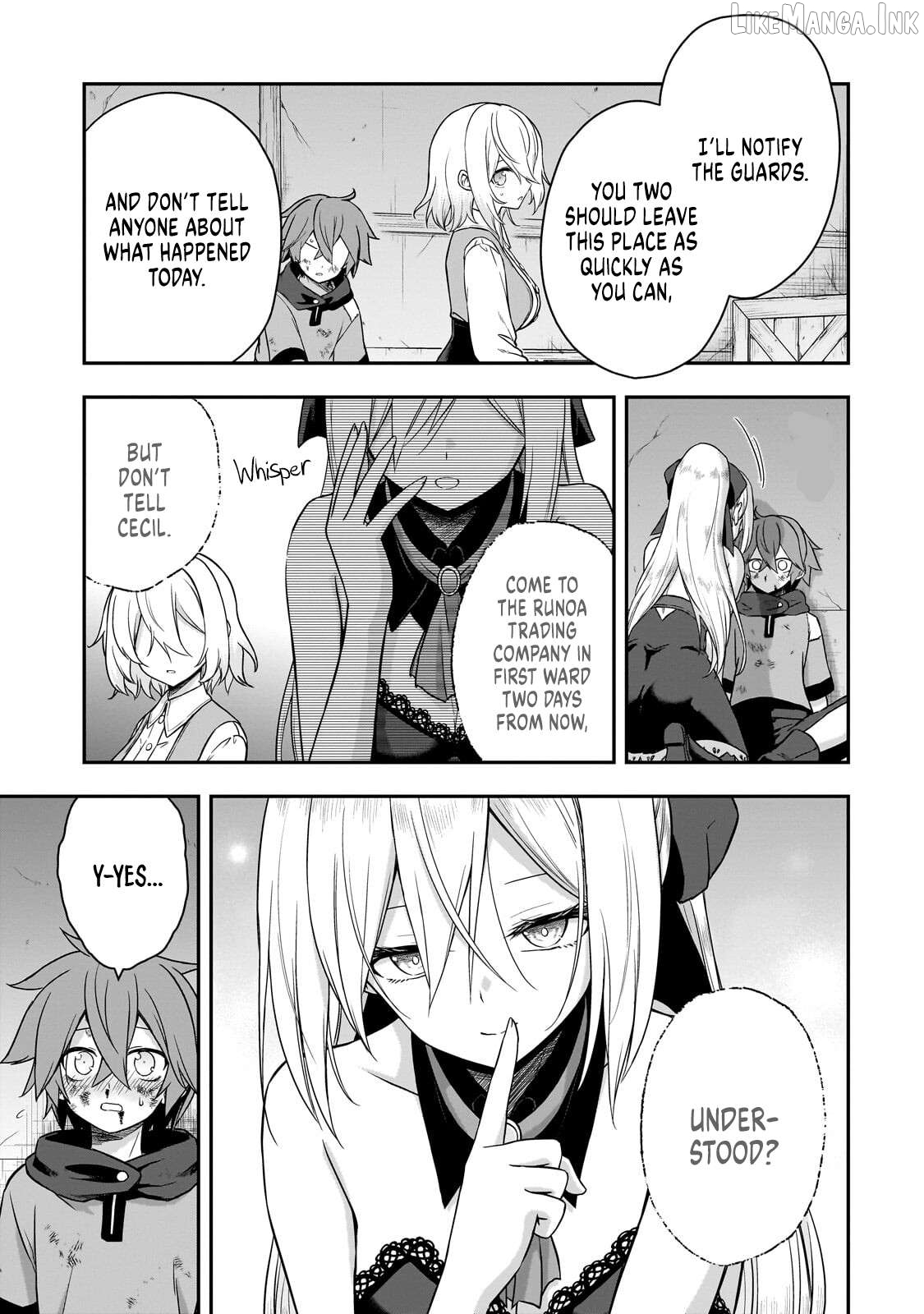 Hissatsu Reijou Liese ~Tensei Shita Saikyou no Koroshiya wa, Yami wo Matou Akuyaku Reijou to Naru~ Chapter 4.1 page 10