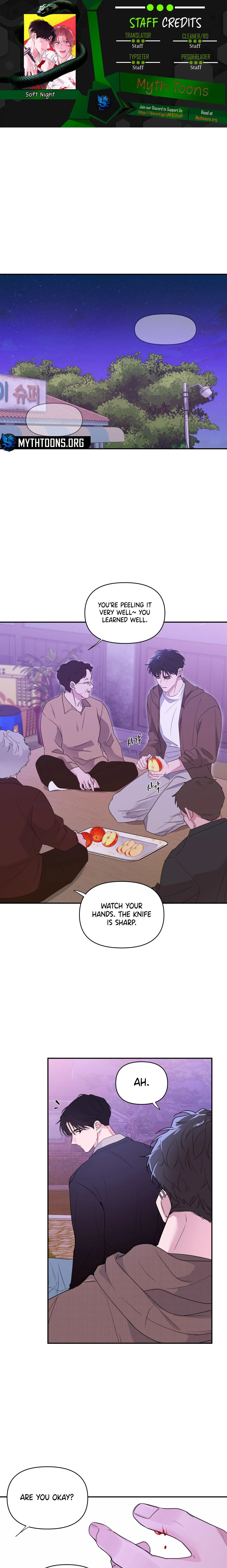 The Night is Soft Chapter 14 page 1