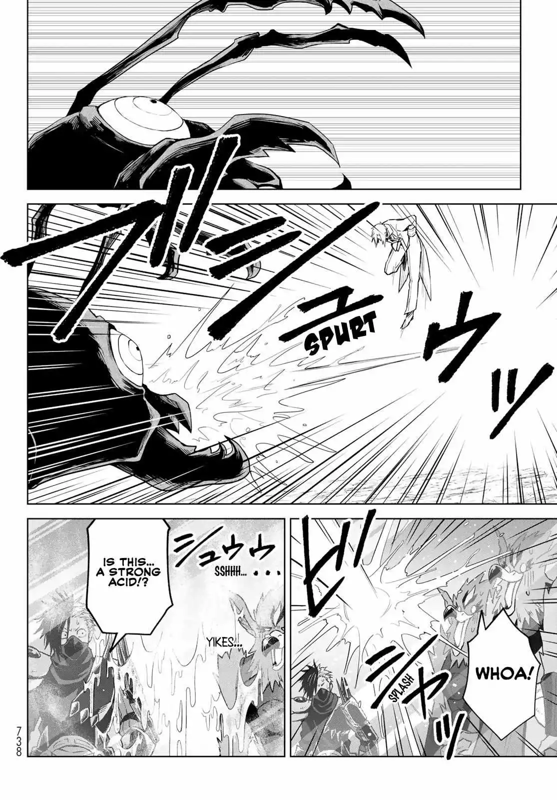 Tensei Shitara Slime Datta Ken: Clayman Revenge Chapter 14 page 8