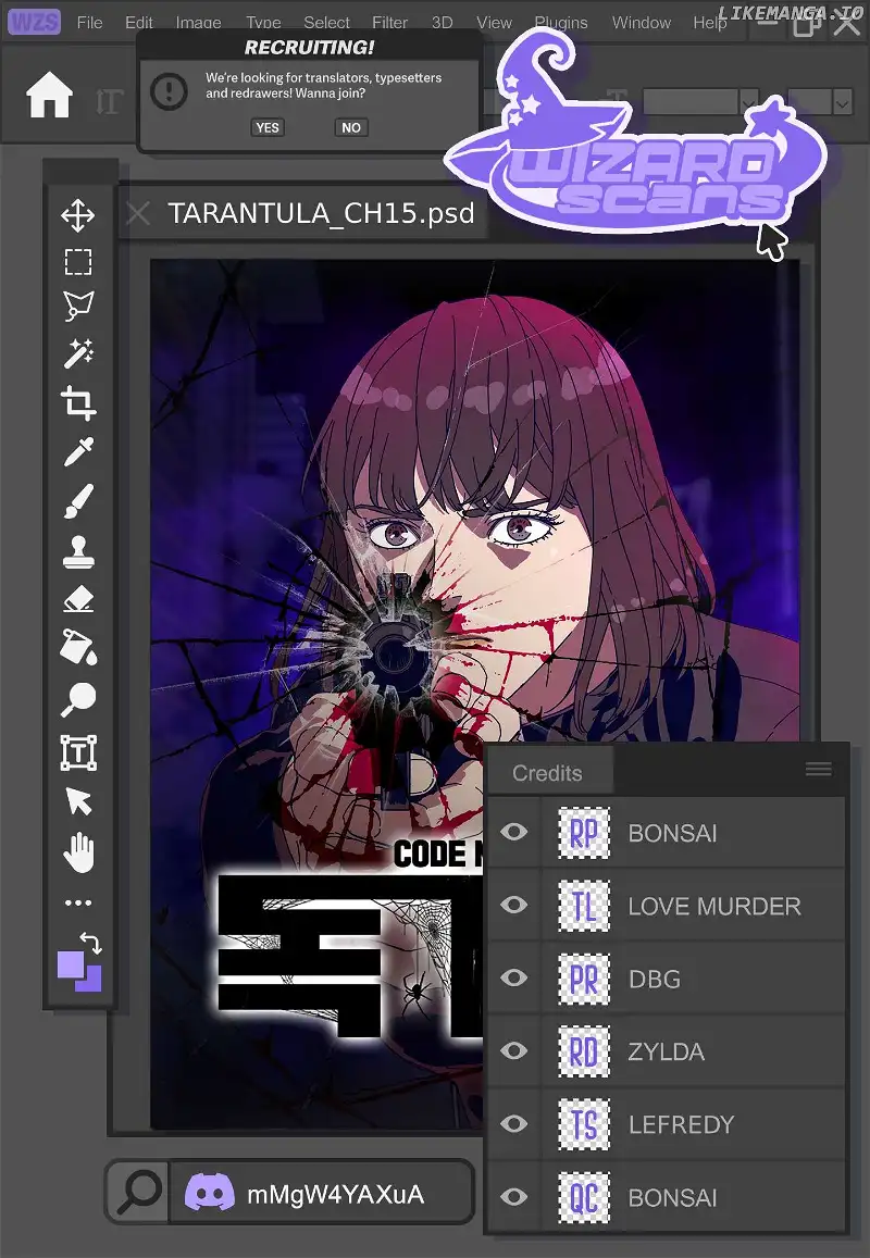 Code Name: TARANTULA Chapter 15 page 1