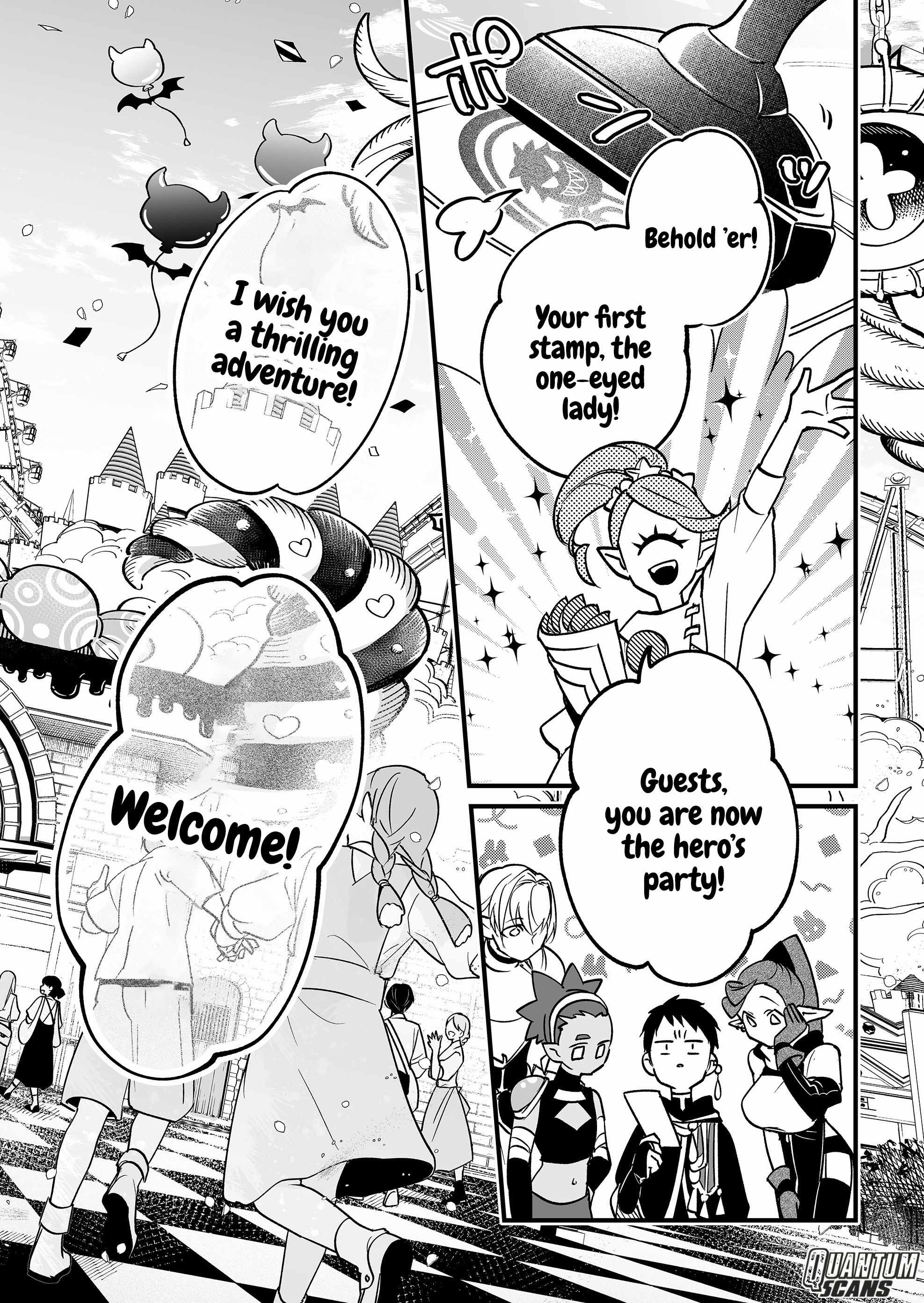 Hero's Party Want to Experience LOVE Chapter 14 page 3