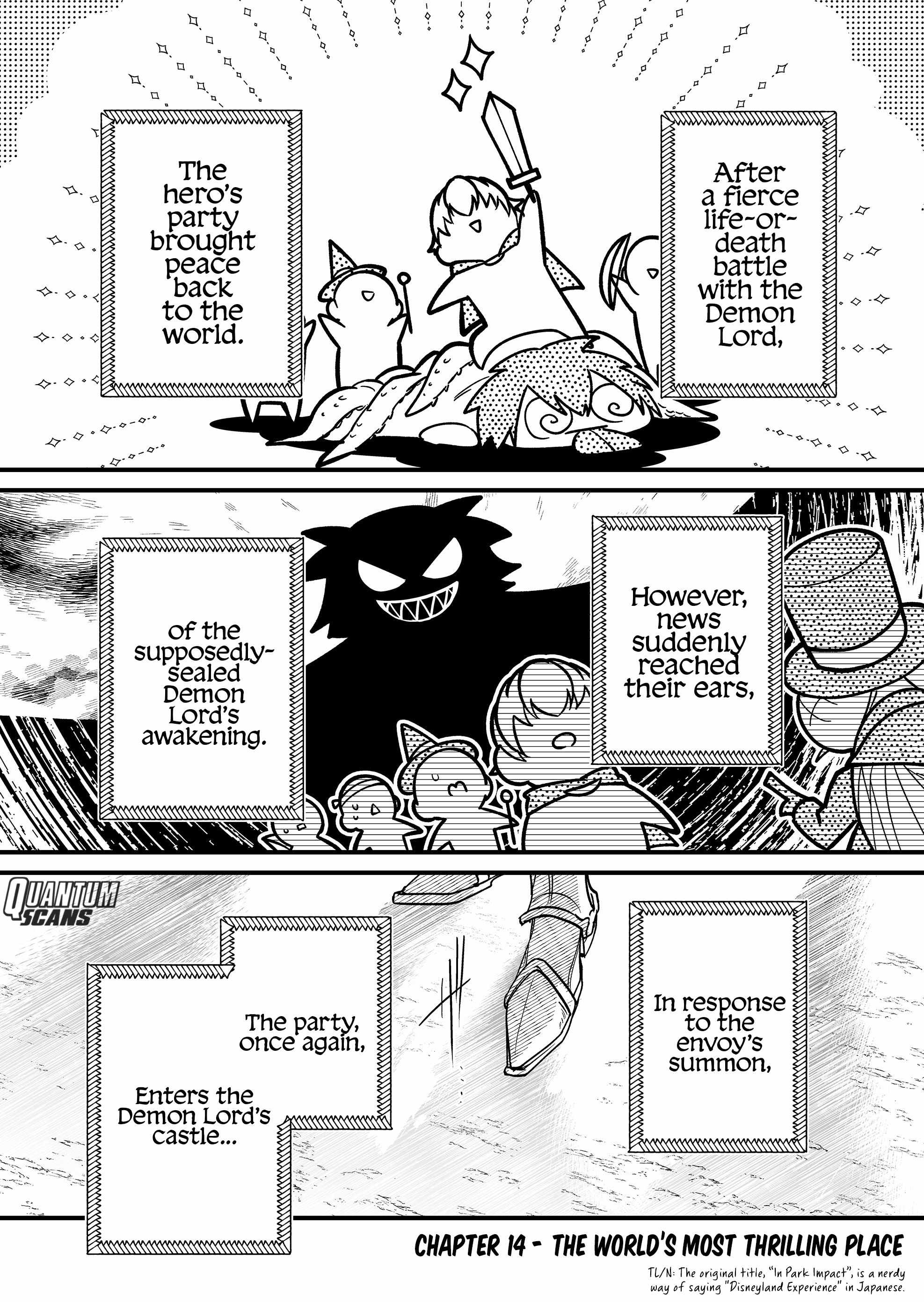 Hero's Party Want to Experience LOVE Chapter 14 page 2