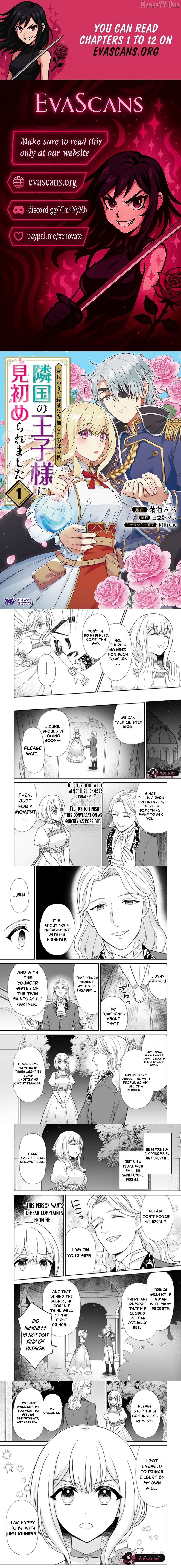 The "Useless" Twin and the Prince from the Neighboring Kingdom Chapter 9.3 page 1