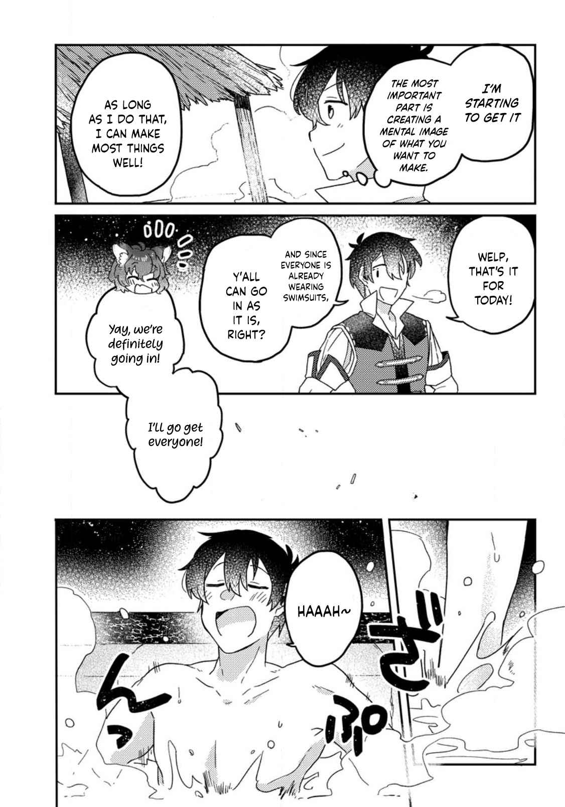 Revolution in production with the blessings of the gods - While living a leisurely, slow life in a corner of another world, somehow a diverse group of people gathered to form the strongest nation... Chapter 7.2 page 9