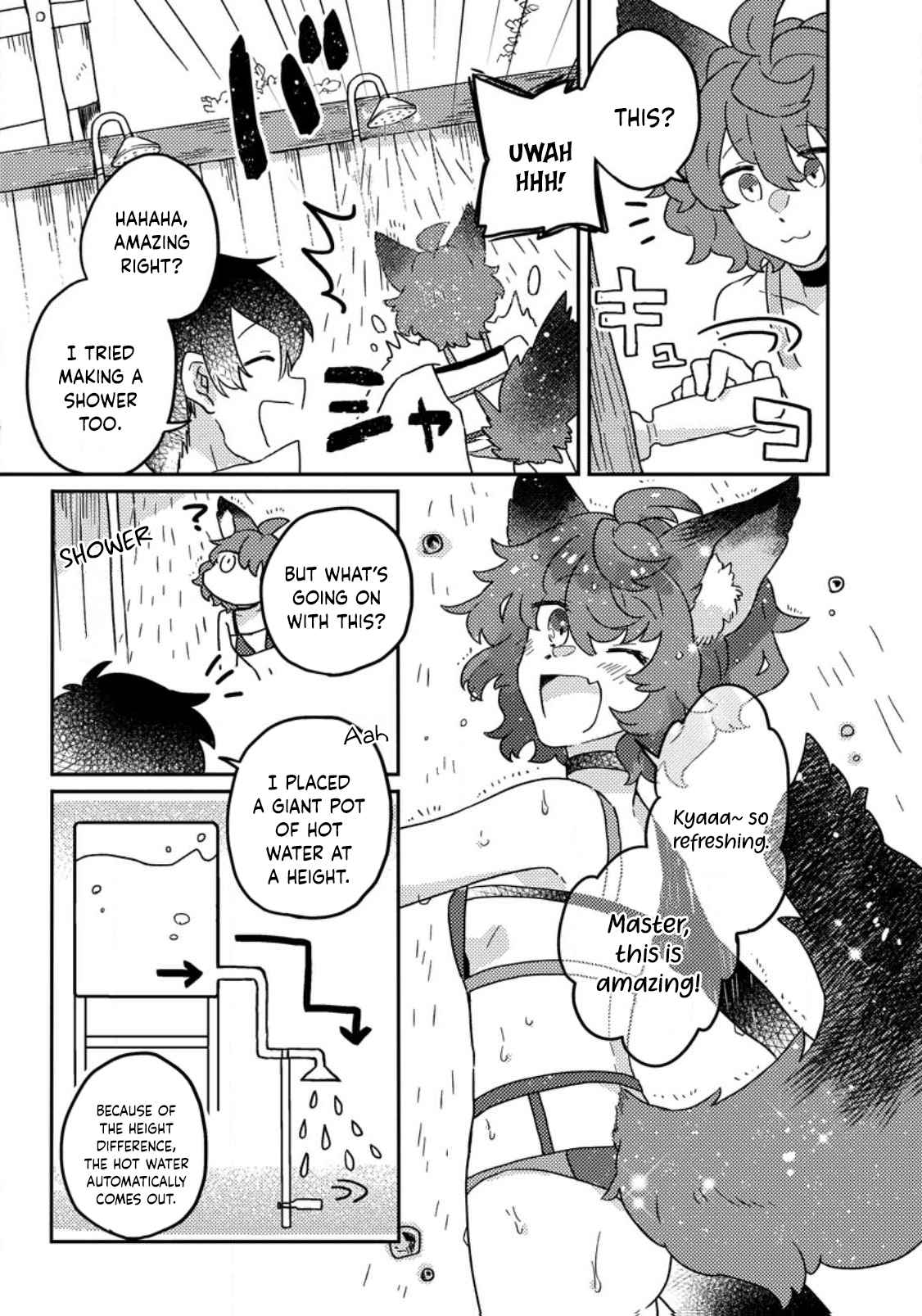 Revolution in production with the blessings of the gods - While living a leisurely, slow life in a corner of another world, somehow a diverse group of people gathered to form the strongest nation... Chapter 7.2 page 8