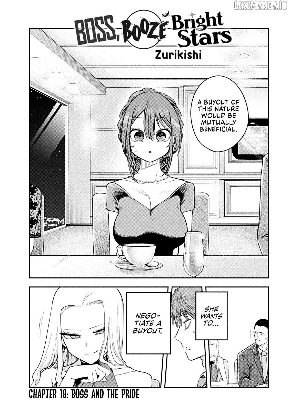 Sachou to Sake to Hoshi Chapter 18 page 1