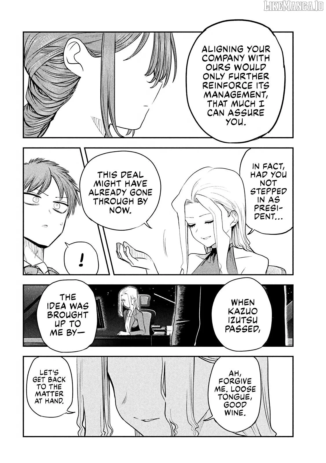 Sachou to Sake to Hoshi Chapter 18 page 4