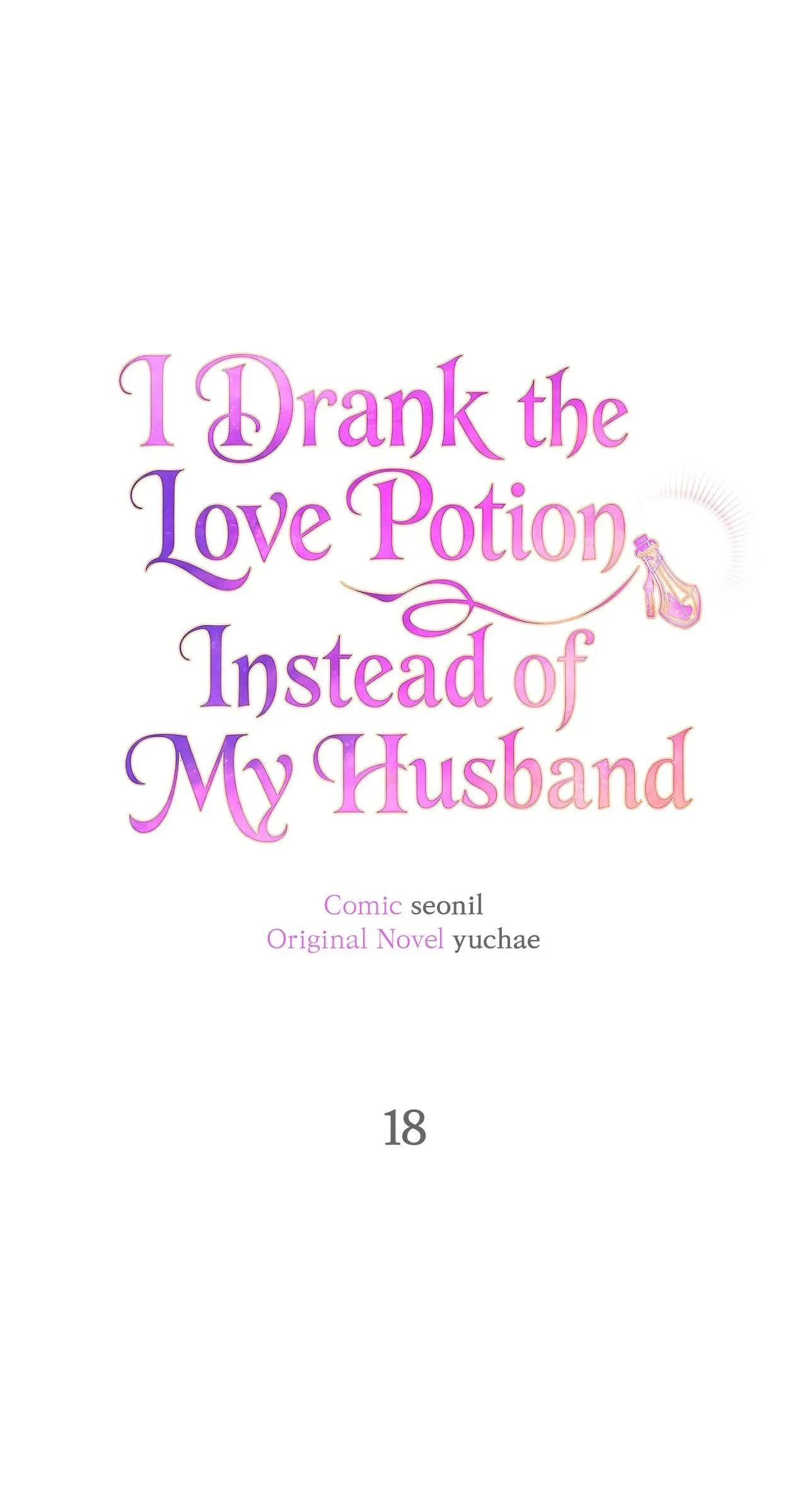 I Drank It Instead of My Husband Chapter 18 page 1