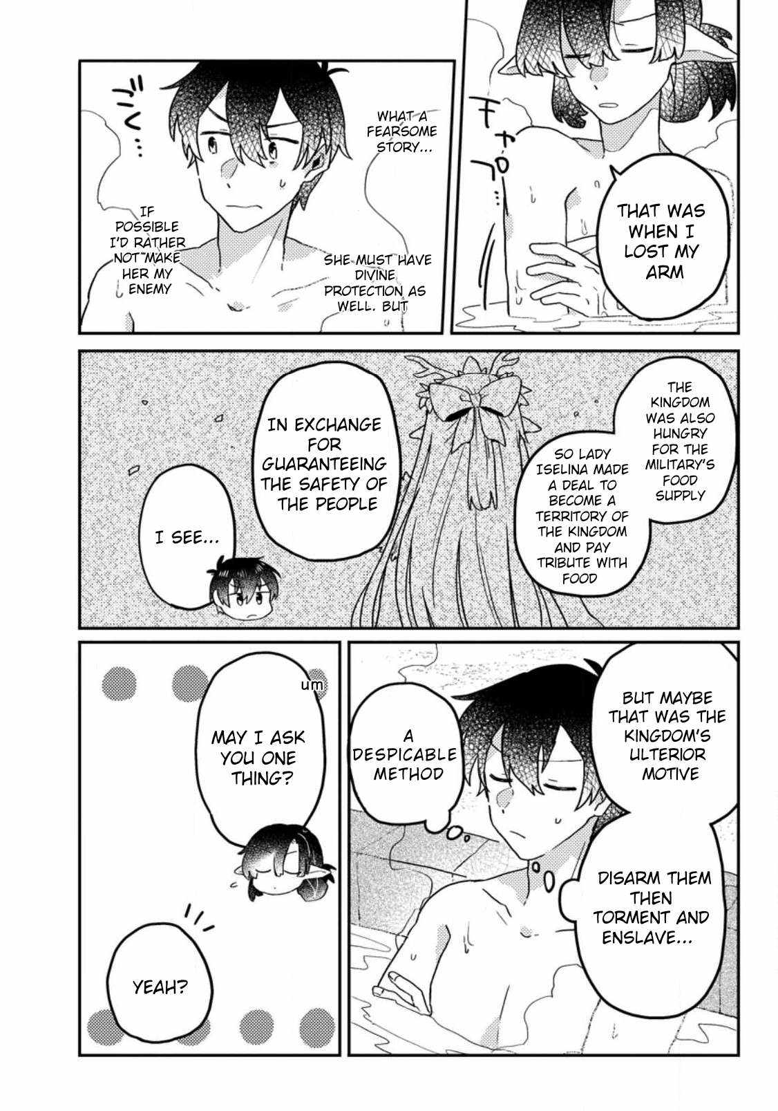 Revolution in production with the blessings of the gods - While living a leisurely, slow life in a corner of another world, somehow a diverse group of people gathered to form the strongest nation... Chapter 7.3 page 4