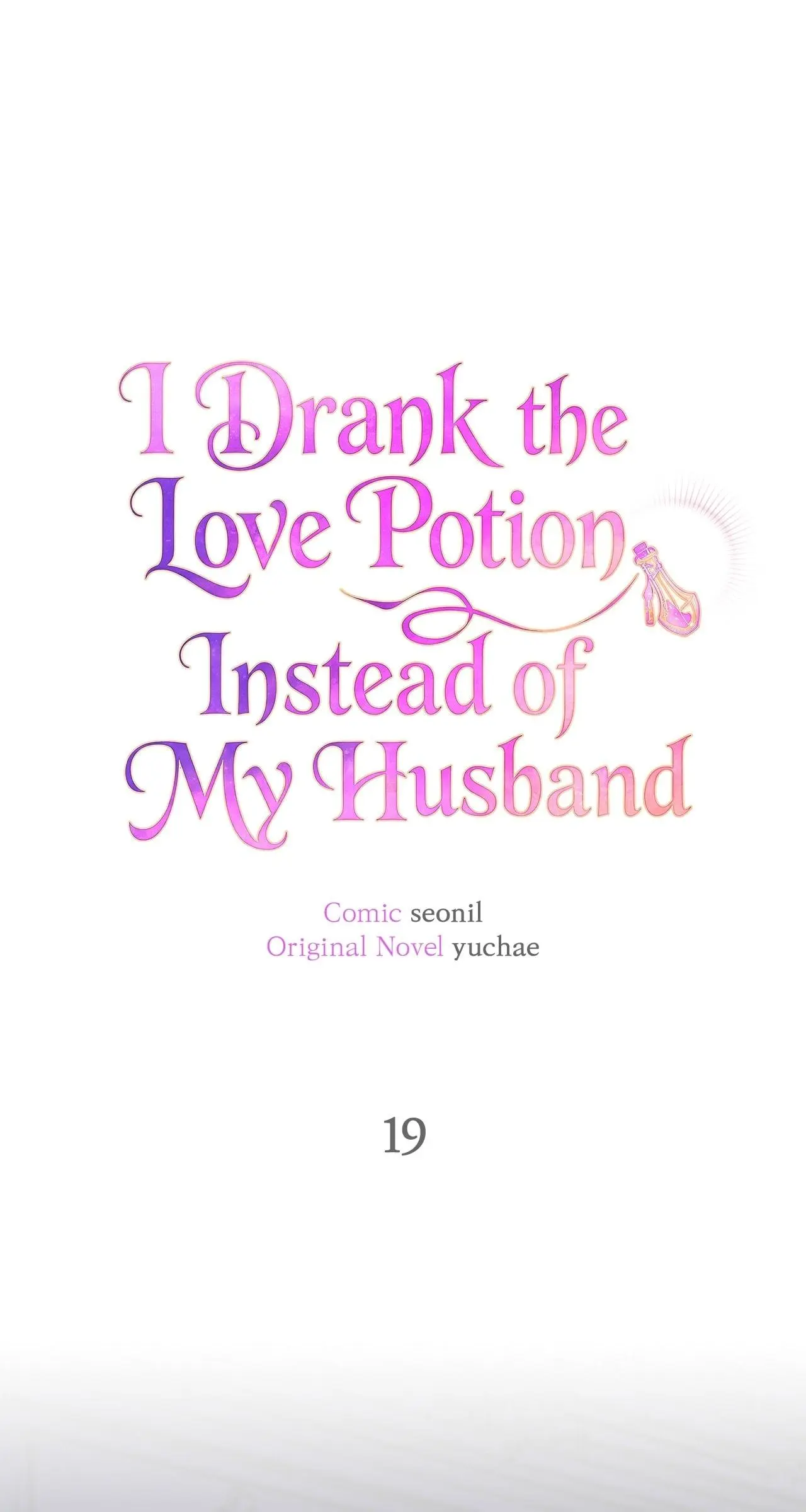 I Drank It Instead of My Husband Chapter 19 page 22