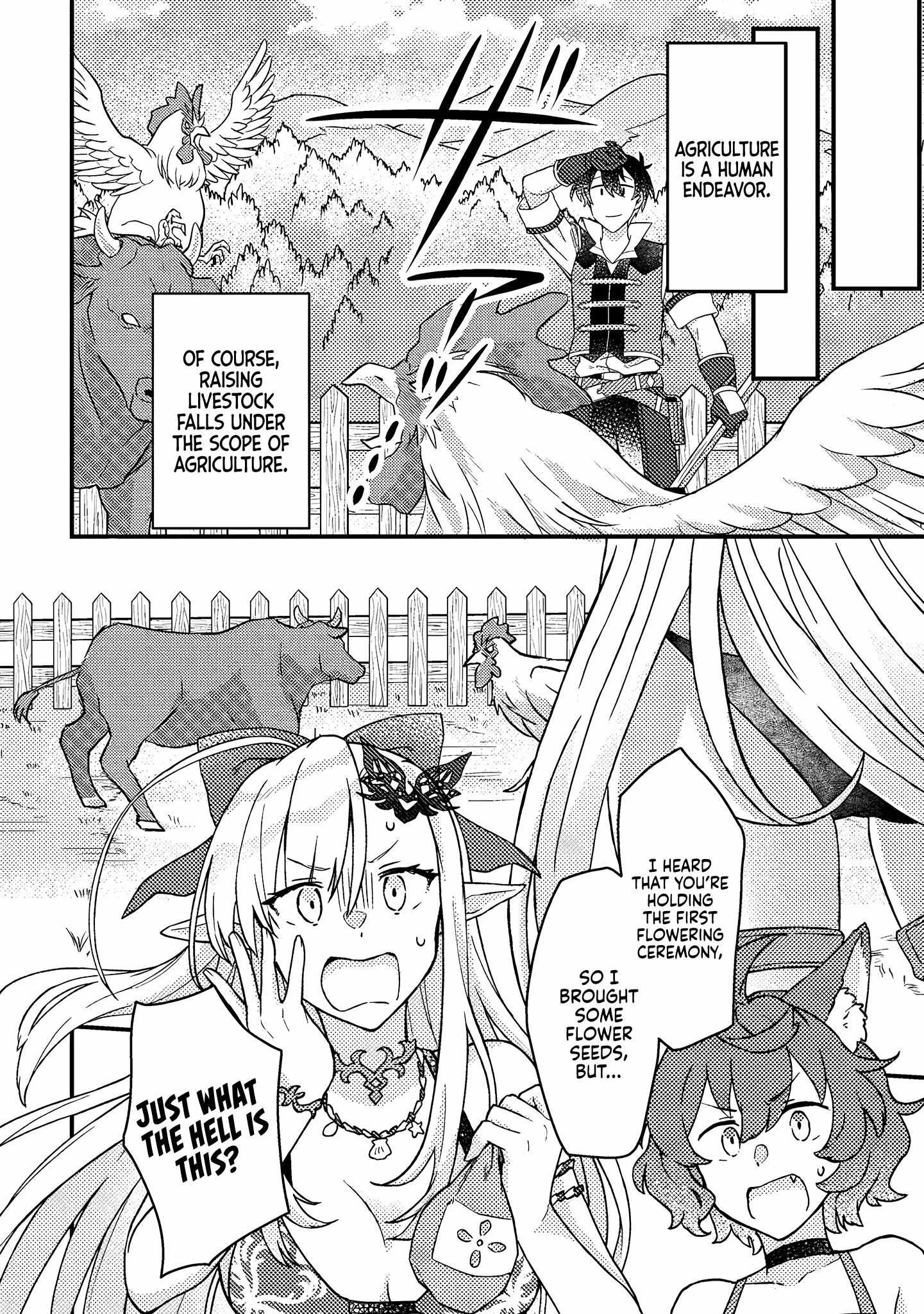 Revolution in production with the blessings of the gods - While living a leisurely, slow life in a corner of another world, somehow a diverse group of people gathered to form the strongest nation... Chapter 8.1 page 11
