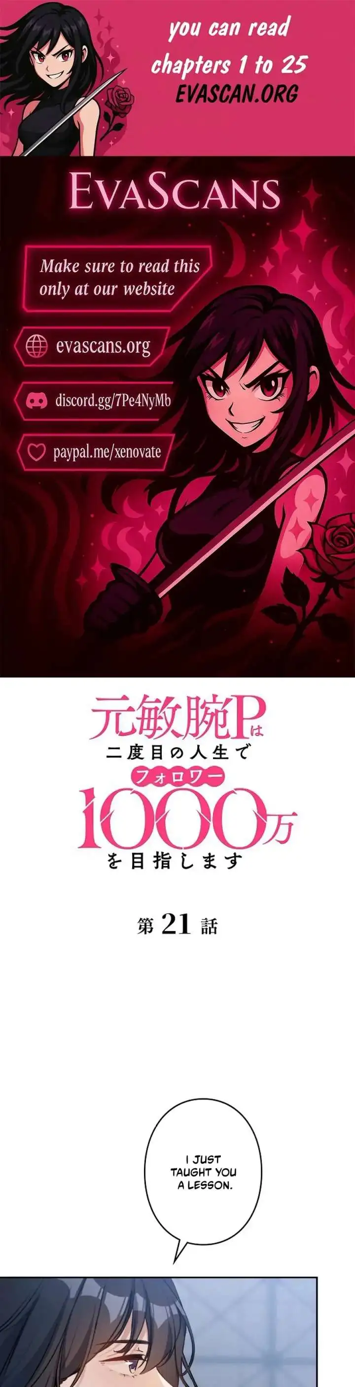 Reborn as a Producer, I’m Aiming for 10 Million Followers Chapter 21 page 1