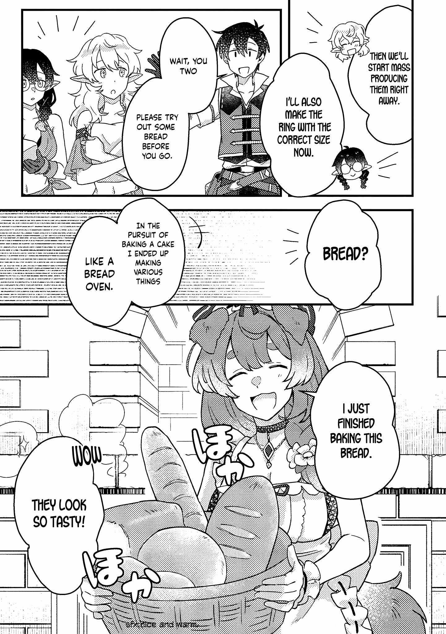 Revolution in production with the blessings of the gods - While living a leisurely, slow life in a corner of another world, somehow a diverse group of people gathered to form the strongest nation... Chapter 8.2 page 6