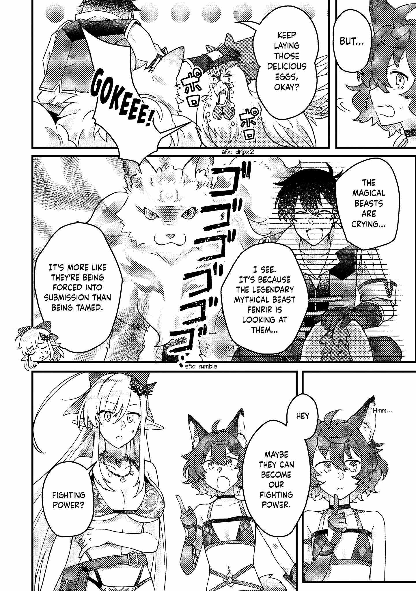 Revolution in production with the blessings of the gods - While living a leisurely, slow life in a corner of another world, somehow a diverse group of people gathered to form the strongest nation... Chapter 8.2 page 3