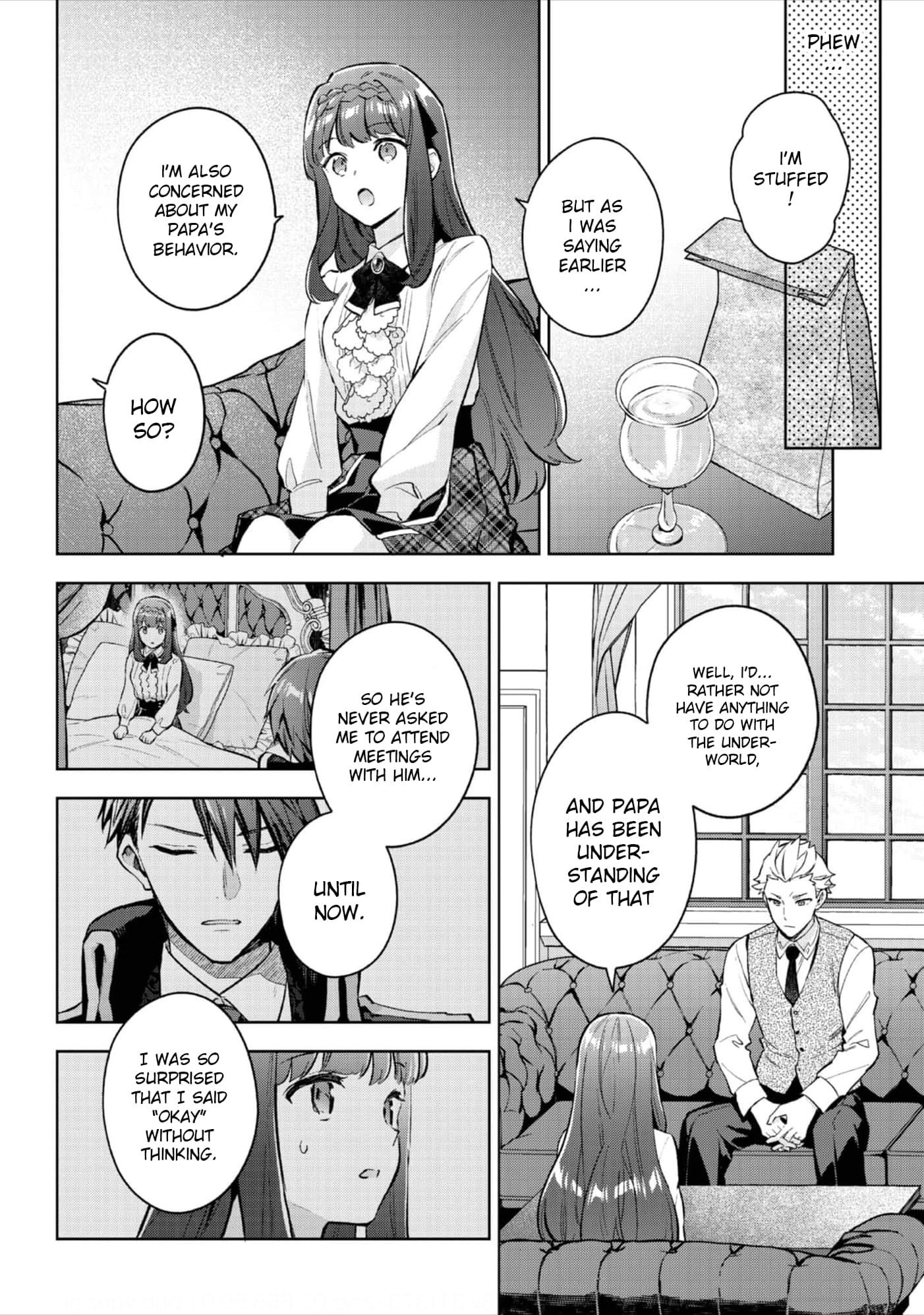 The Beloved Daughter of a Crime Family Was Reincarnated as the Daughter of a Gangster in an Otome Game Chapter 20 page 5
