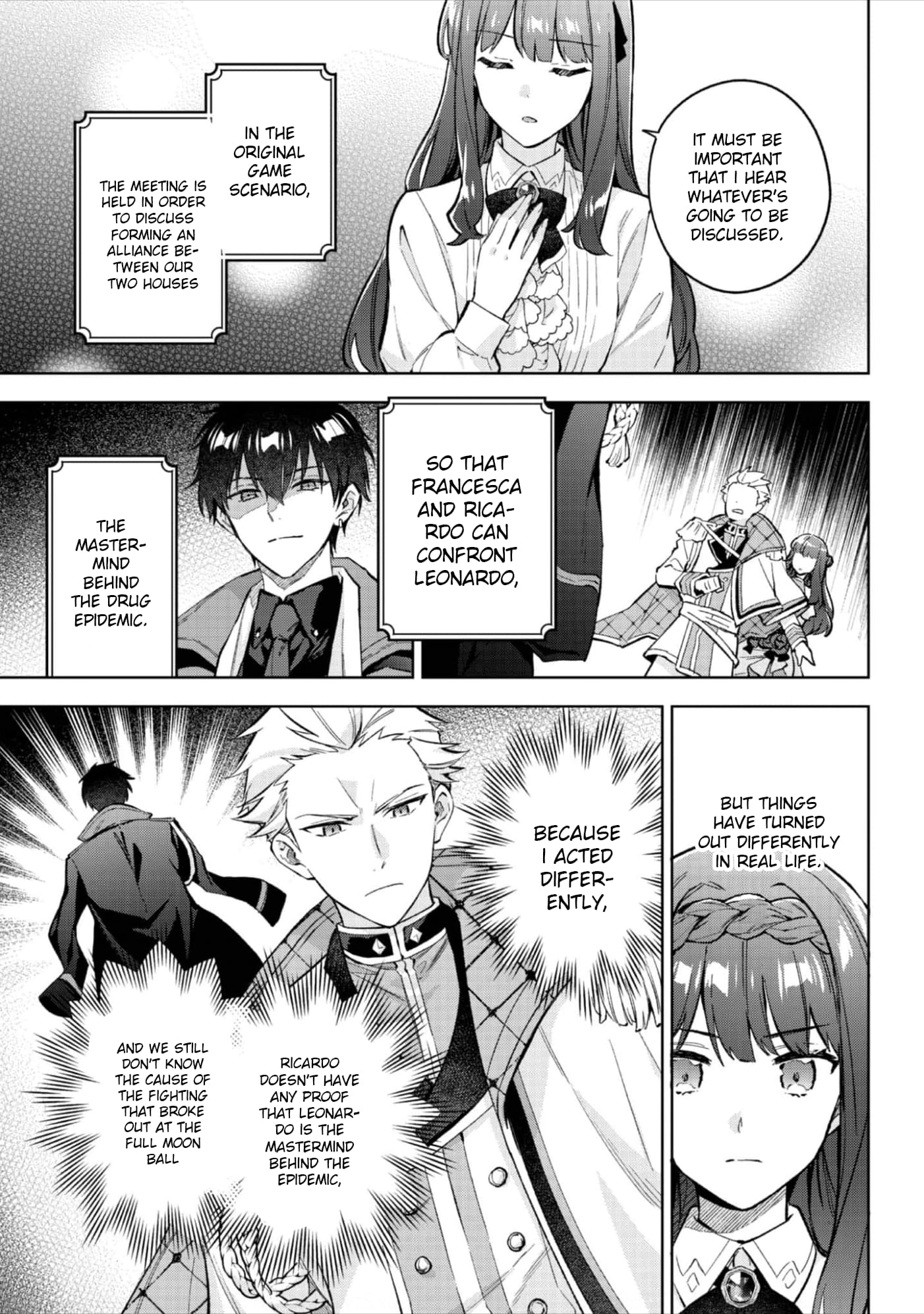 The Beloved Daughter of a Crime Family Was Reincarnated as the Daughter of a Gangster in an Otome Game Chapter 20 page 6