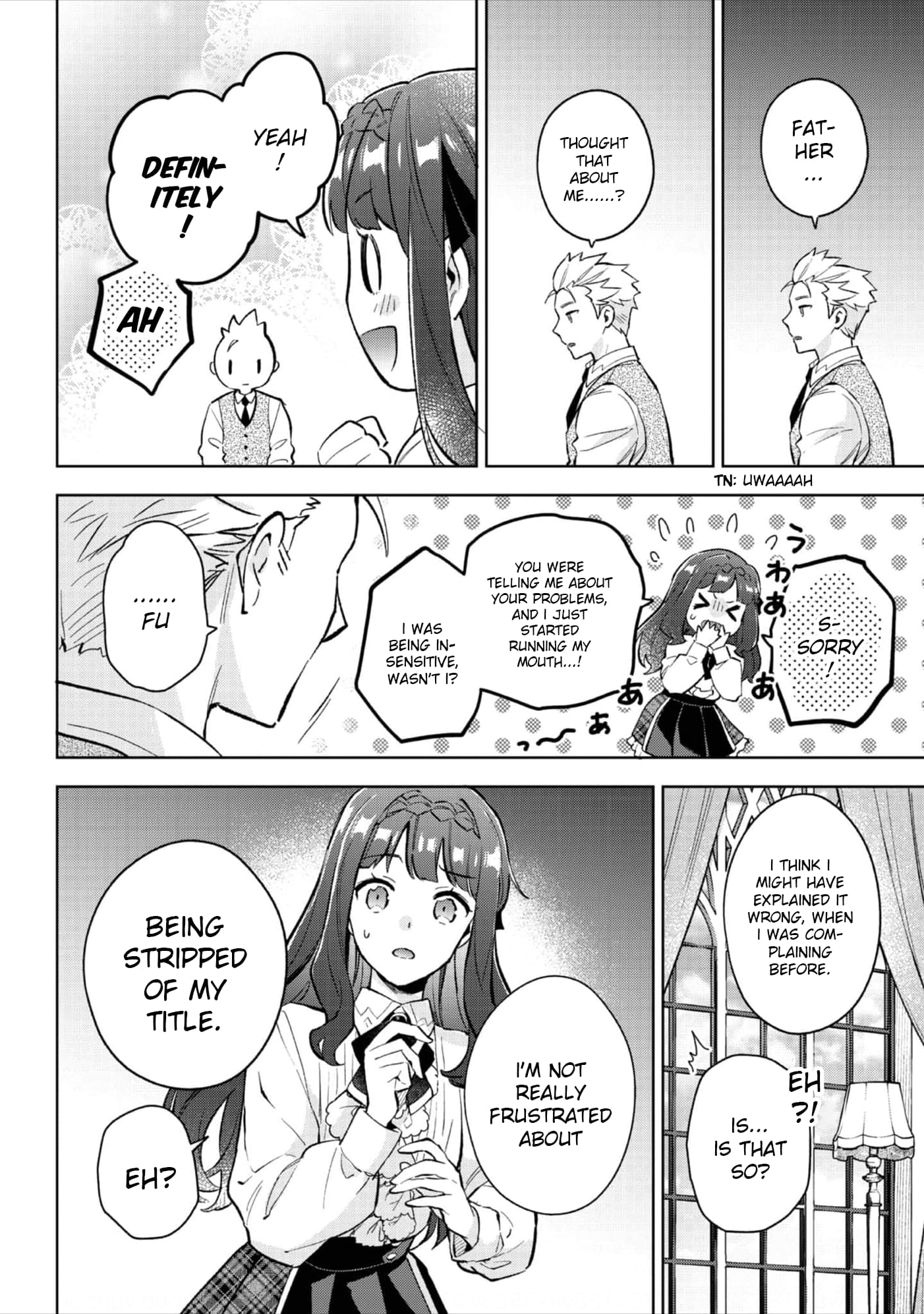 The Beloved Daughter of a Crime Family Was Reincarnated as the Daughter of a Gangster in an Otome Game Chapter 20 page 15