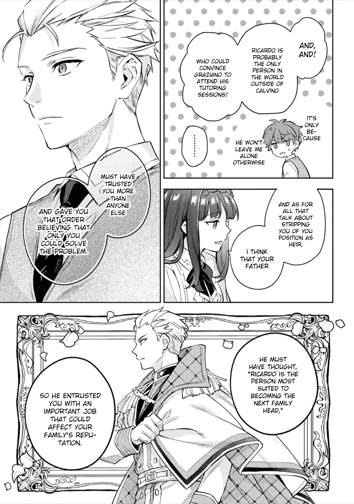 The Beloved Daughter of a Crime Family Was Reincarnated as the Daughter of a Gangster in an Otome Game Chapter 20 page 14