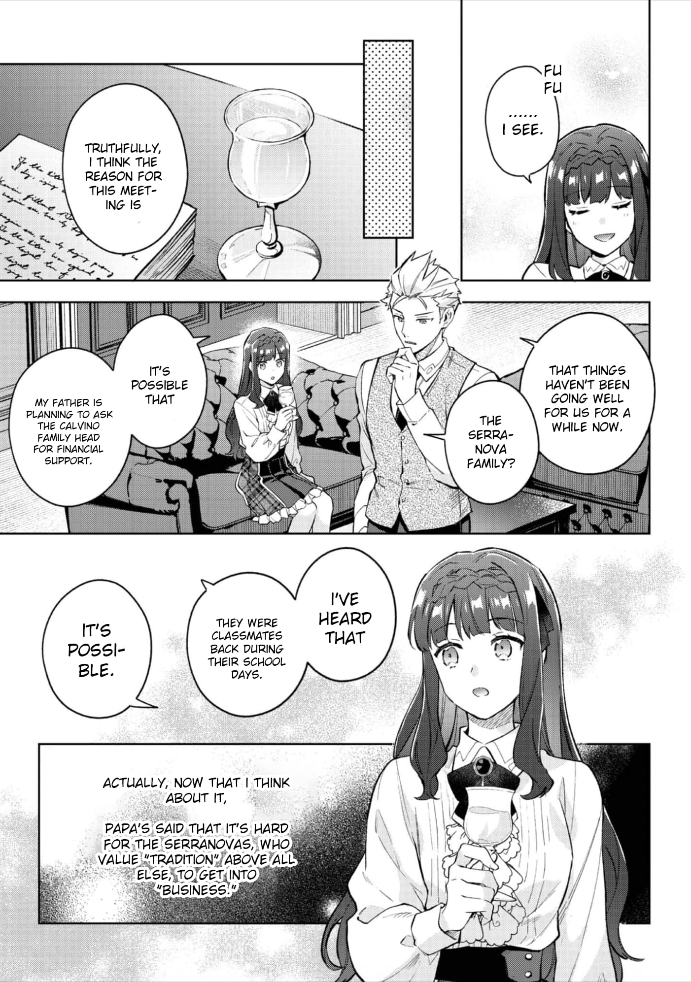 The Beloved Daughter of a Crime Family Was Reincarnated as the Daughter of a Gangster in an Otome Game Chapter 20 page 18