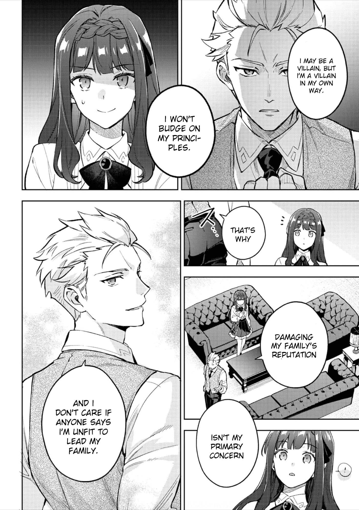 The Beloved Daughter of a Crime Family Was Reincarnated as the Daughter of a Gangster in an Otome Game Chapter 20 page 17