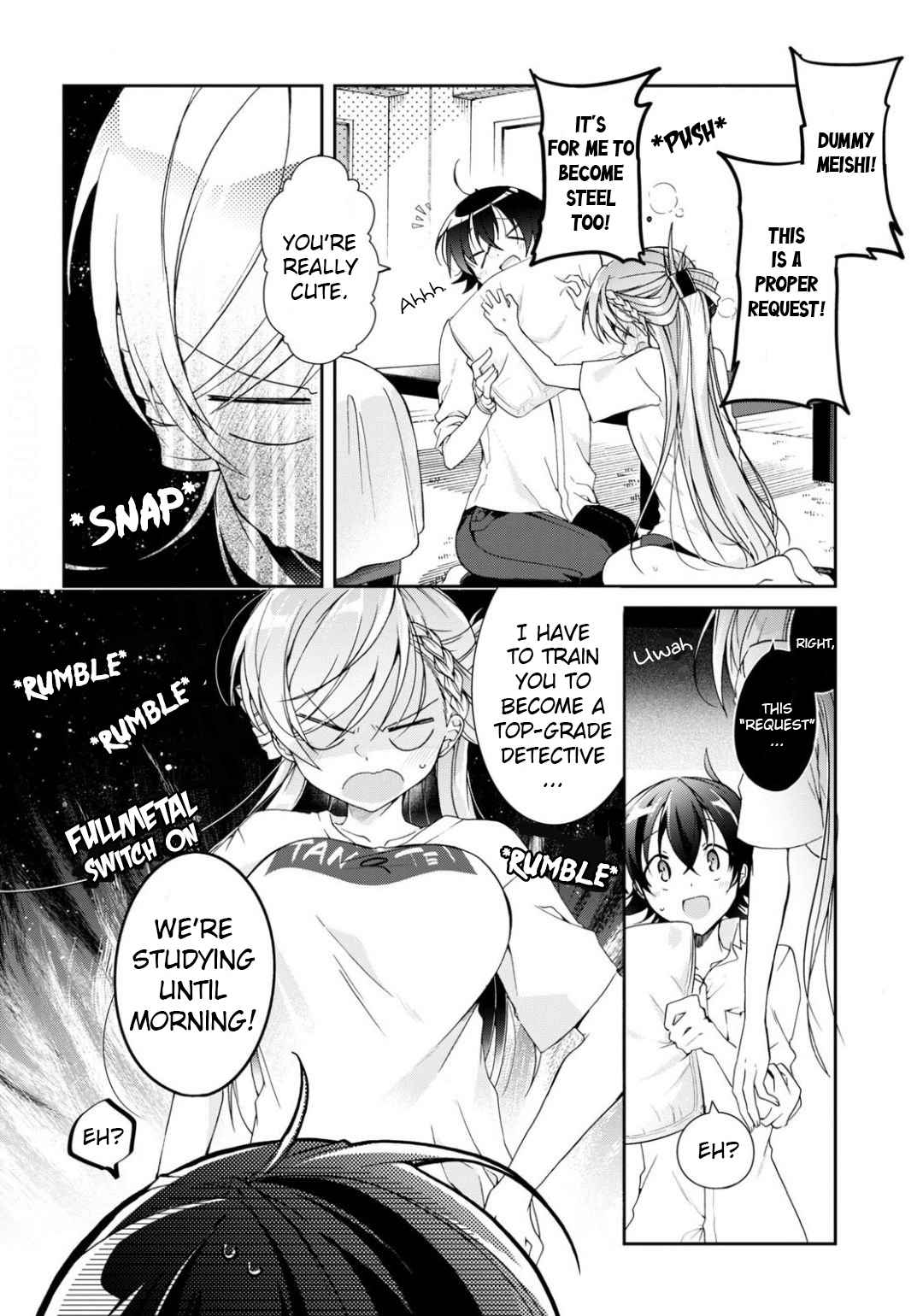 Isshiki-san wa Koi wo shiritai Chapter 3 page 28