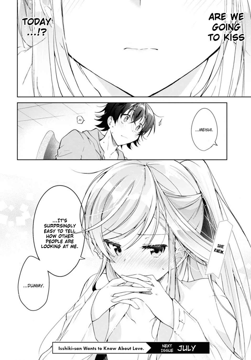 Isshiki-san wa Koi wo shiritai Chapter 10 page 34
