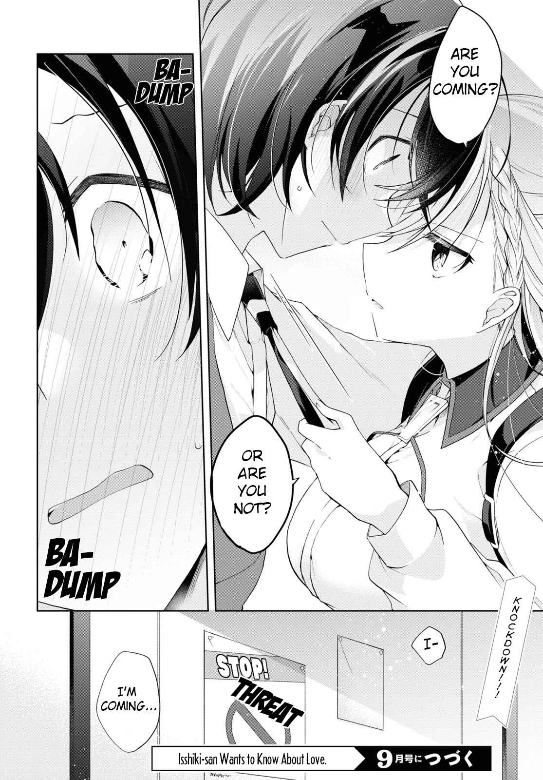 Isshiki-san wa Koi wo shiritai Chapter 12 page 21