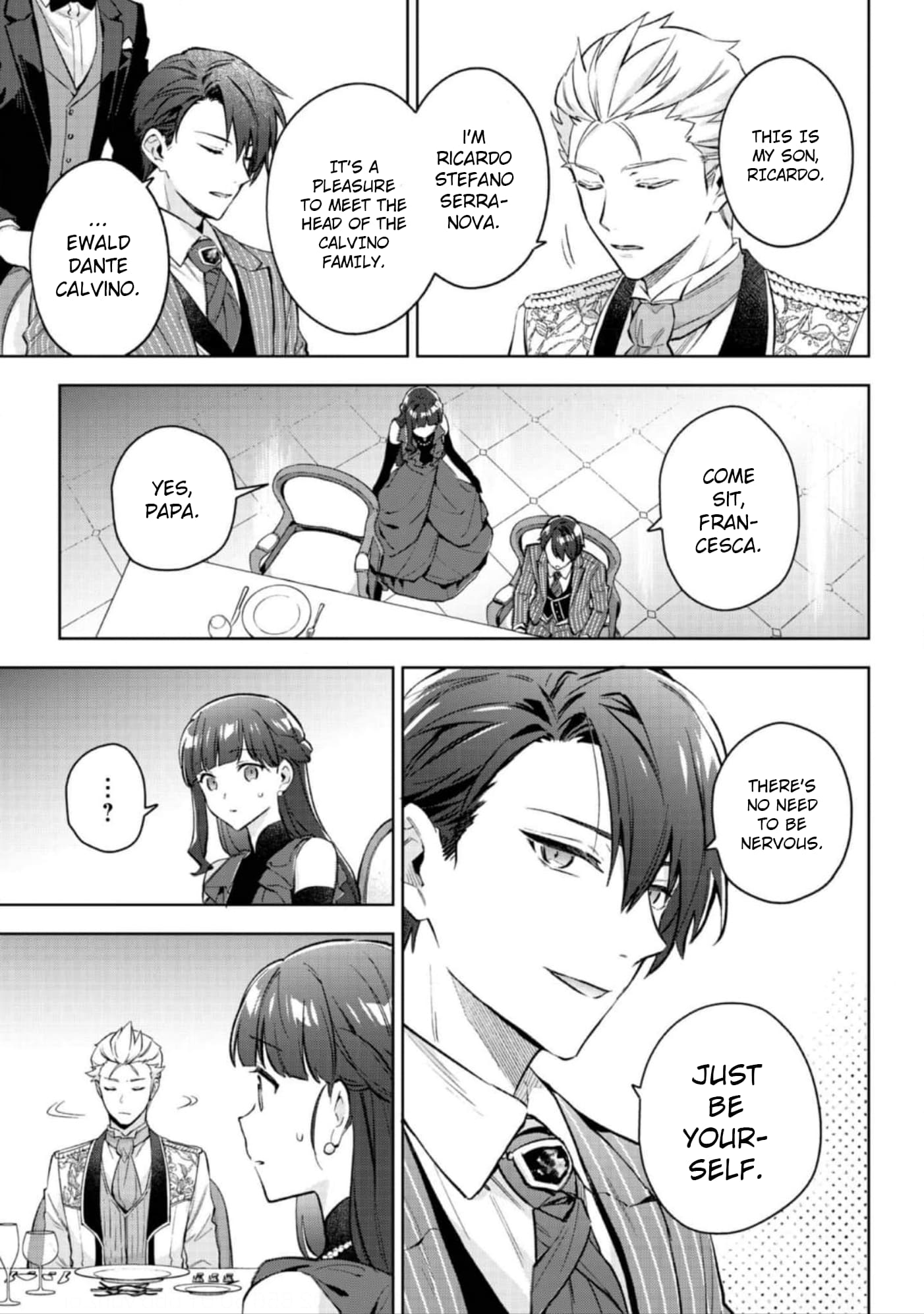 The Beloved Daughter of a Crime Family Was Reincarnated as the Daughter of a Gangster in an Otome Game Chapter 21 page 6