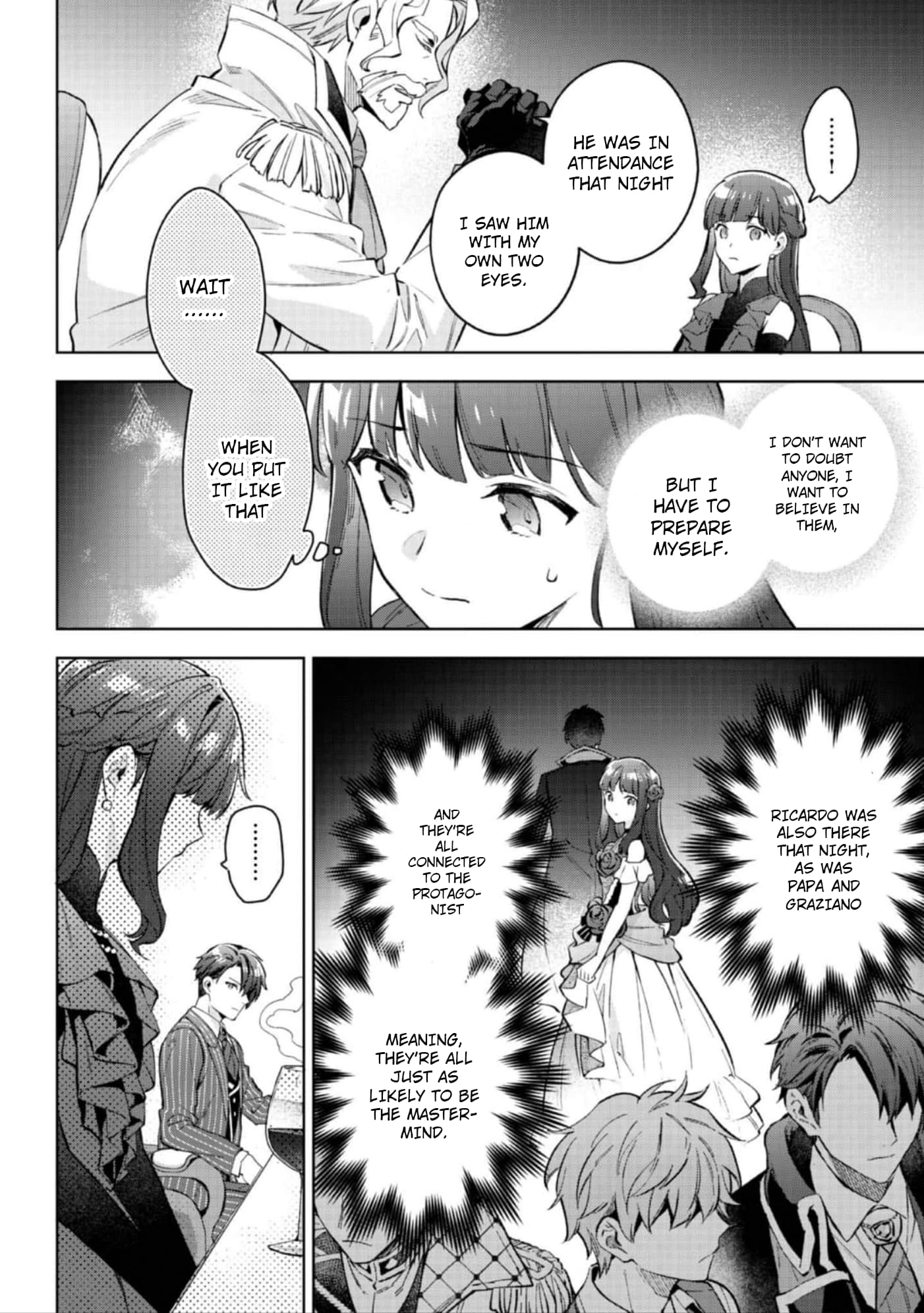 The Beloved Daughter of a Crime Family Was Reincarnated as the Daughter of a Gangster in an Otome Game Chapter 21 page 13