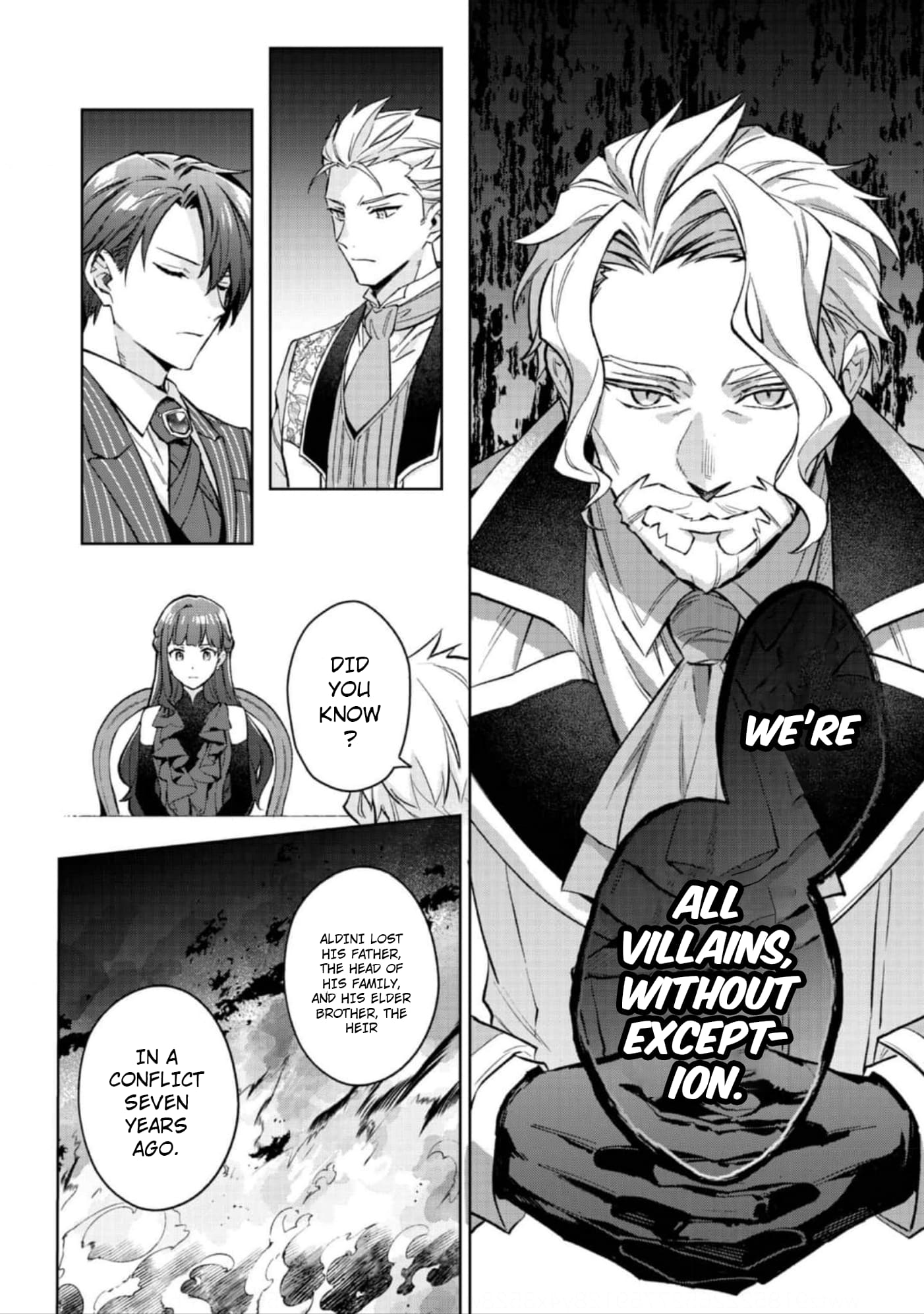 The Beloved Daughter of a Crime Family Was Reincarnated as the Daughter of a Gangster in an Otome Game Chapter 21 page 23