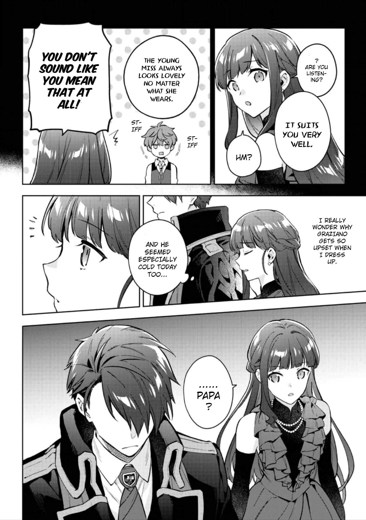 The Beloved Daughter of a Crime Family Was Reincarnated as the Daughter of a Gangster in an Otome Game Chapter 21 page 3