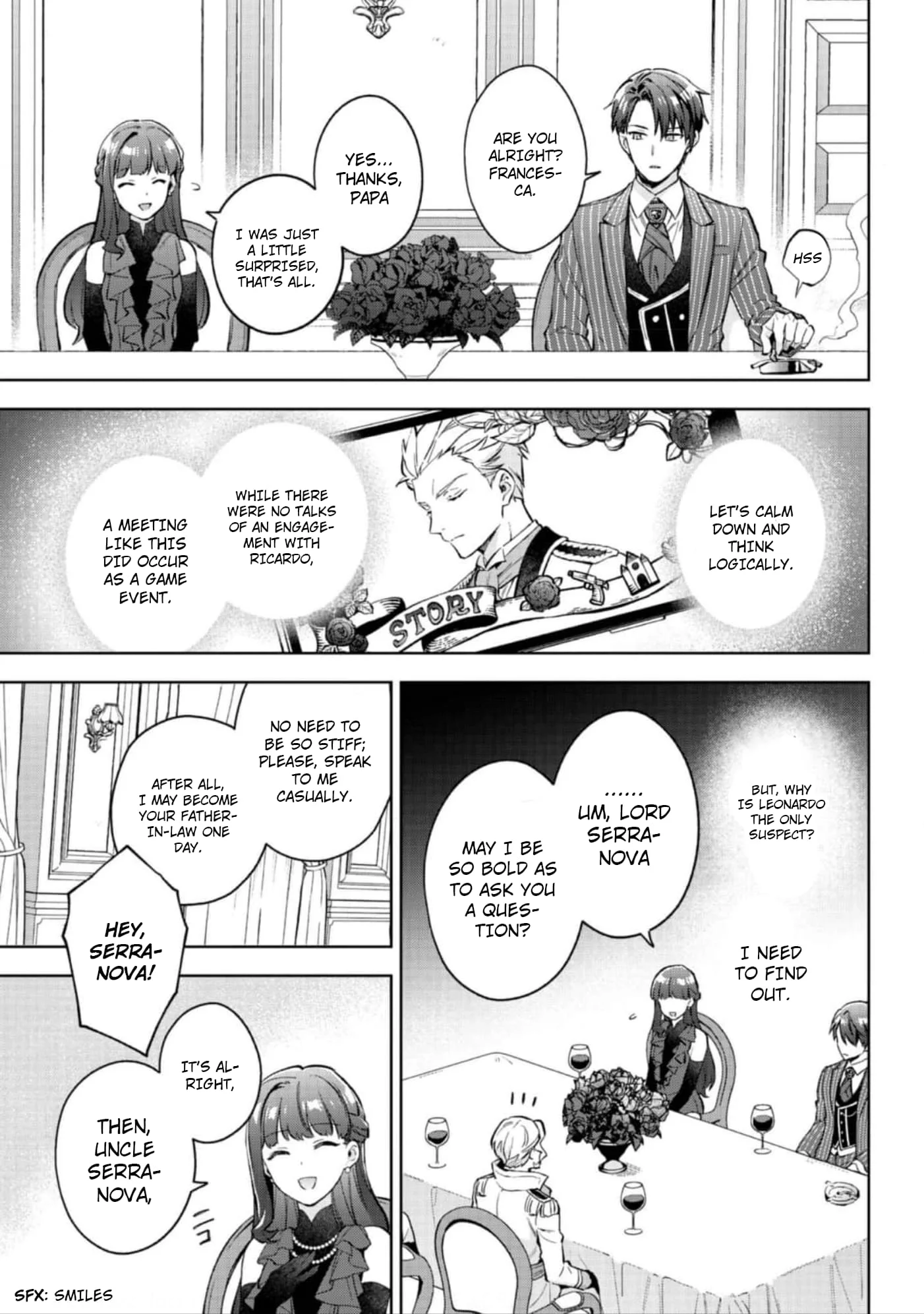 The Beloved Daughter of a Crime Family Was Reincarnated as the Daughter of a Gangster in an Otome Game Chapter 21 page 14