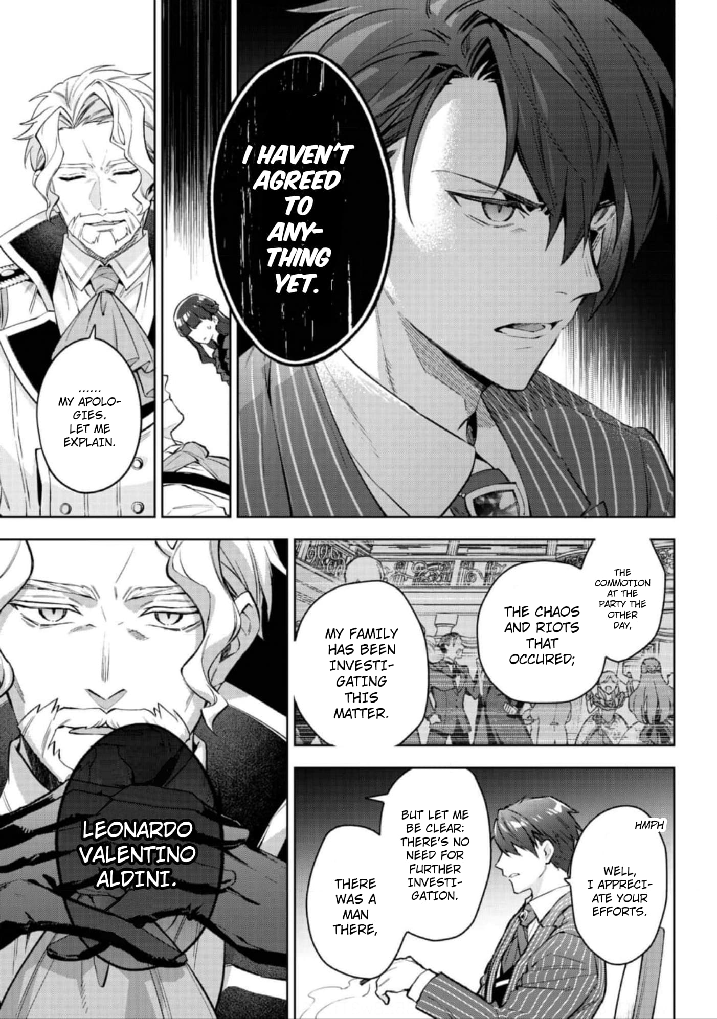 The Beloved Daughter of a Crime Family Was Reincarnated as the Daughter of a Gangster in an Otome Game Chapter 21 page 12