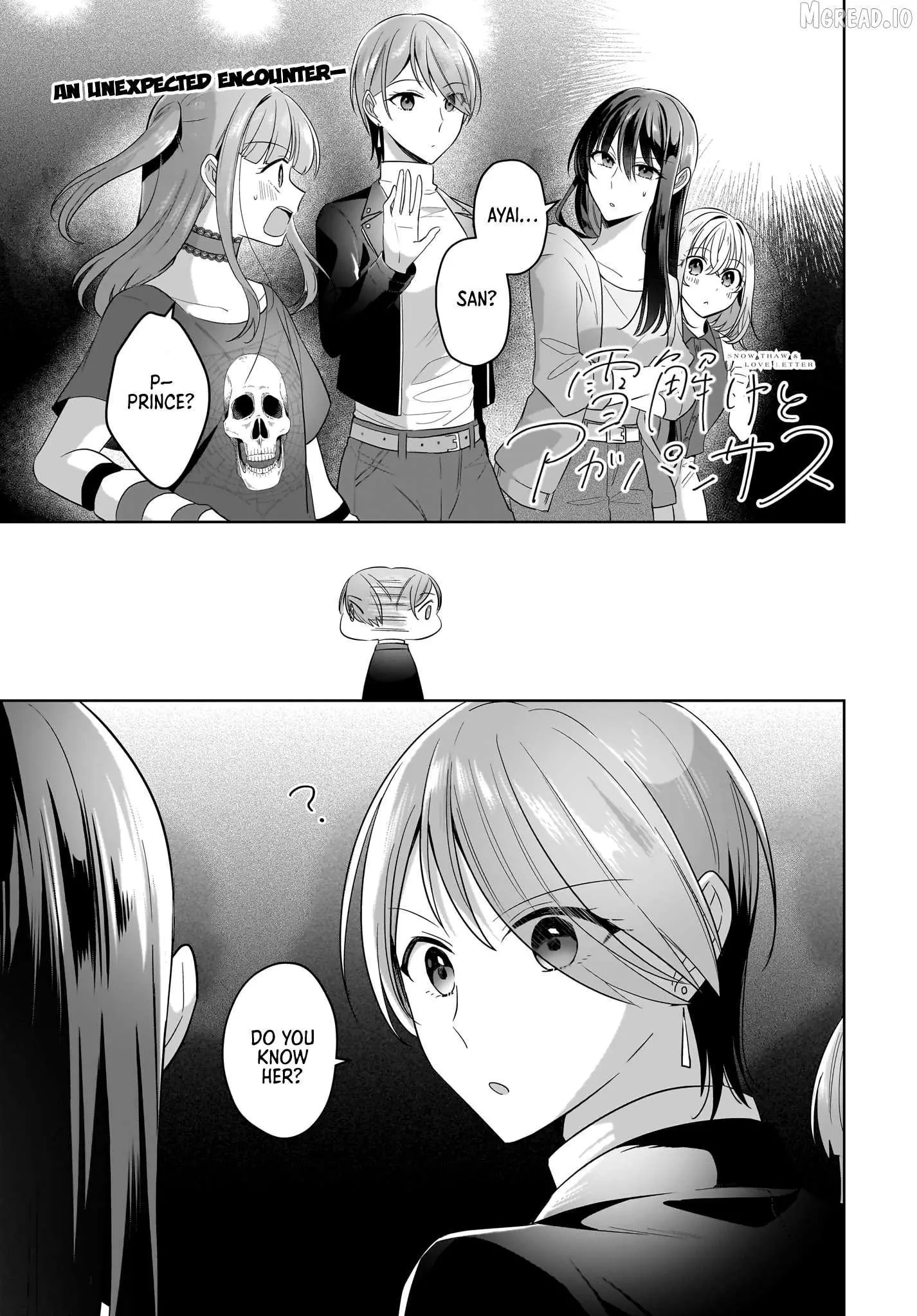 Snow Thaw & Love Letter Chapter 20 page 1