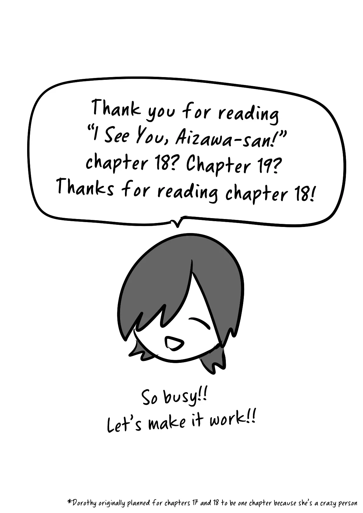 Mietemasu yo! Aizawa-san Chapter 18 page 31