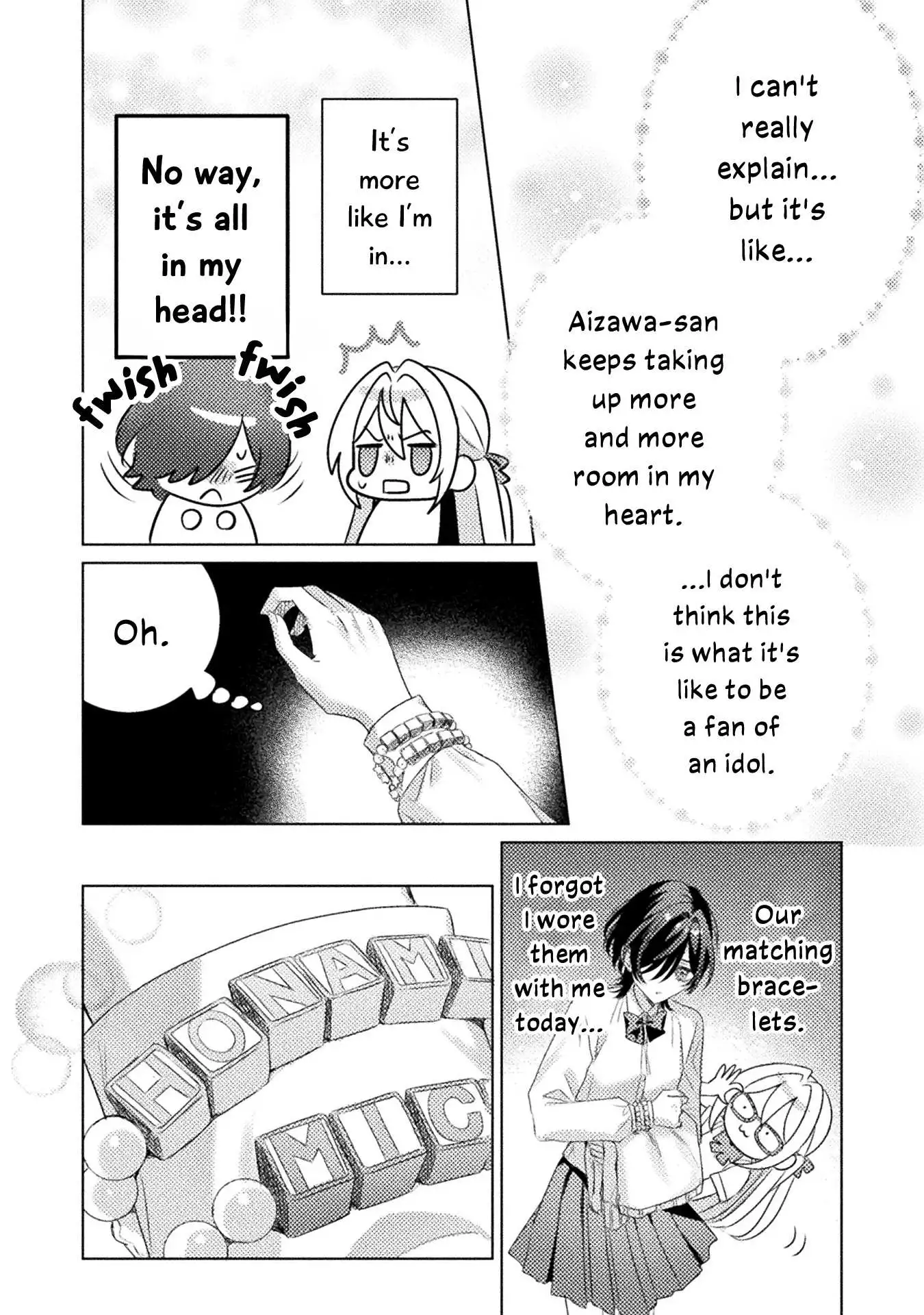 Mietemasu yo! Aizawa-san Chapter 18 page 17