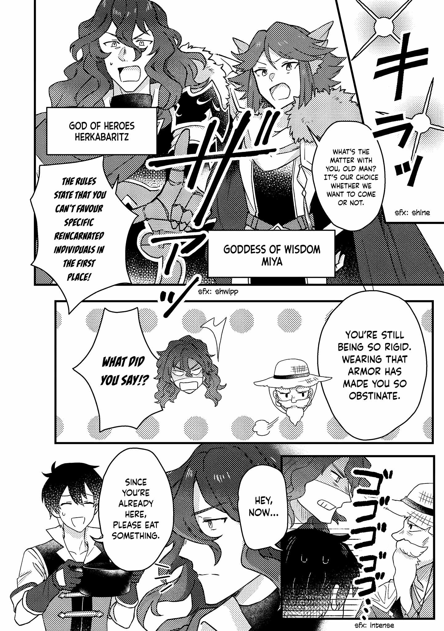 Revolution in production with the blessings of the gods - While living a leisurely, slow life in a corner of another world, somehow a diverse group of people gathered to form the strongest nation... Chapter 9.1 page 3