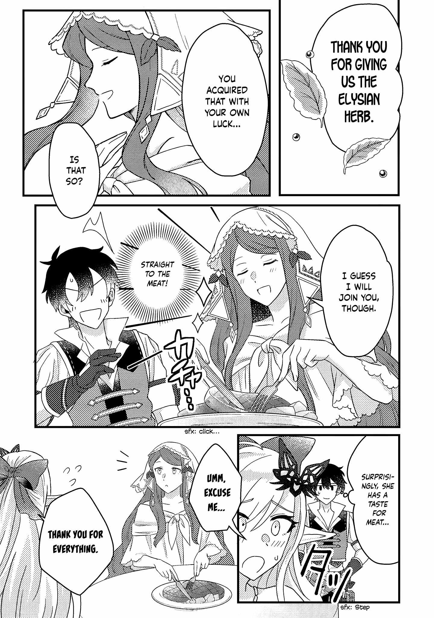Revolution in production with the blessings of the gods - While living a leisurely, slow life in a corner of another world, somehow a diverse group of people gathered to form the strongest nation... Chapter 9.1 page 6
