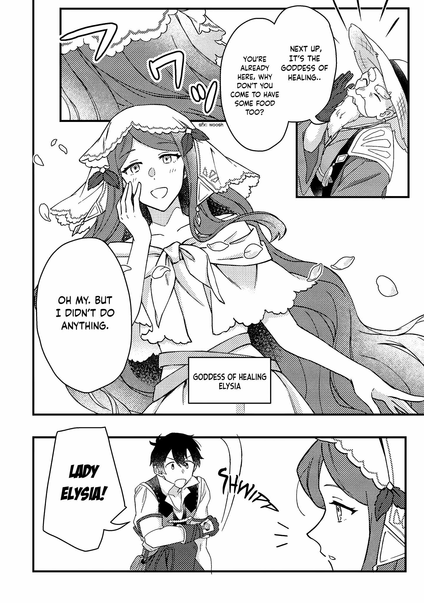 Revolution in production with the blessings of the gods - While living a leisurely, slow life in a corner of another world, somehow a diverse group of people gathered to form the strongest nation... Chapter 9.1 page 5