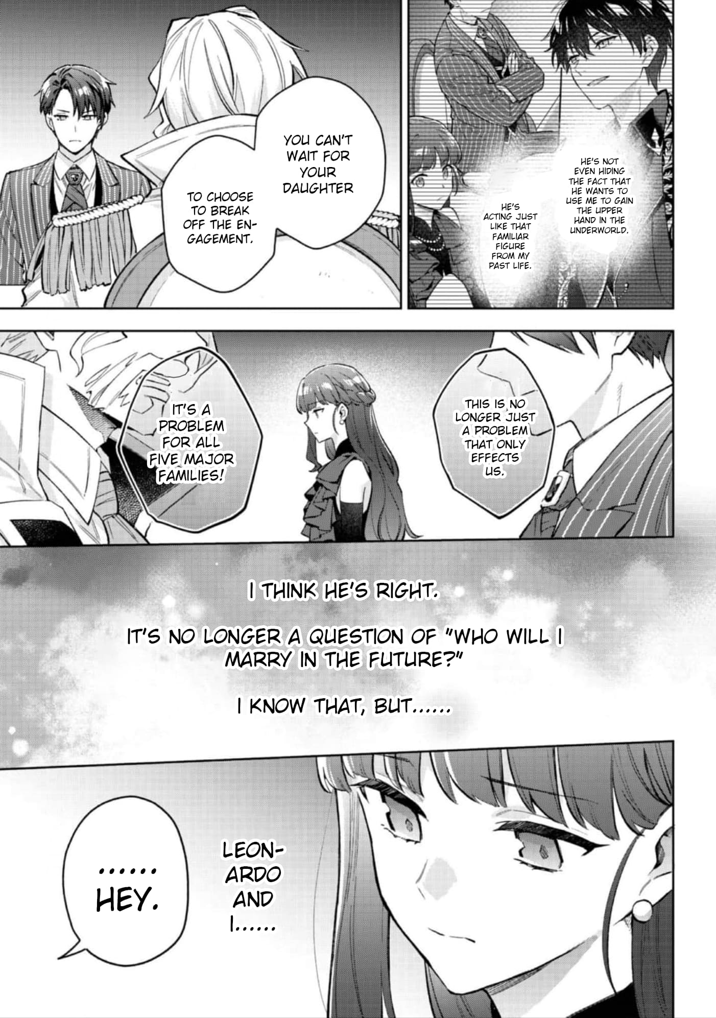 The Beloved Daughter of a Crime Family Was Reincarnated as the Daughter of a Gangster in an Otome Game Chapter 22 page 16