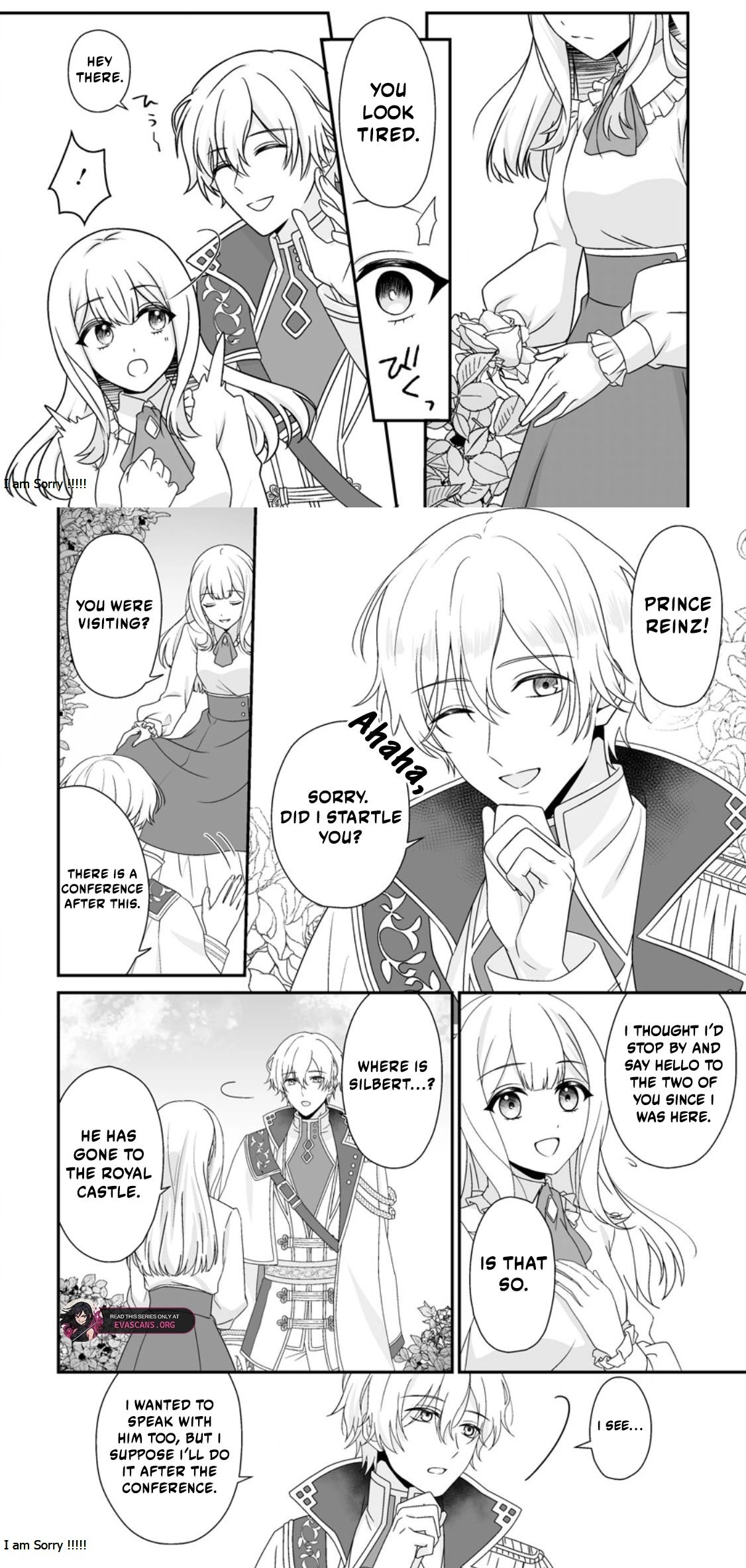 The "Useless" Twin and the Prince from the Neighboring Kingdom Chapter 12.1 page 8