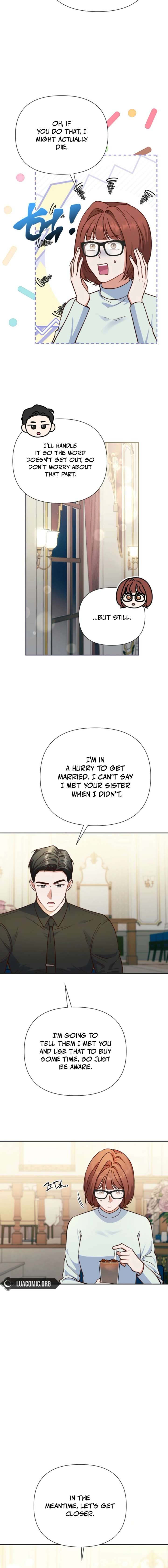 An Emergency Blind Date Chapter 24 page 14