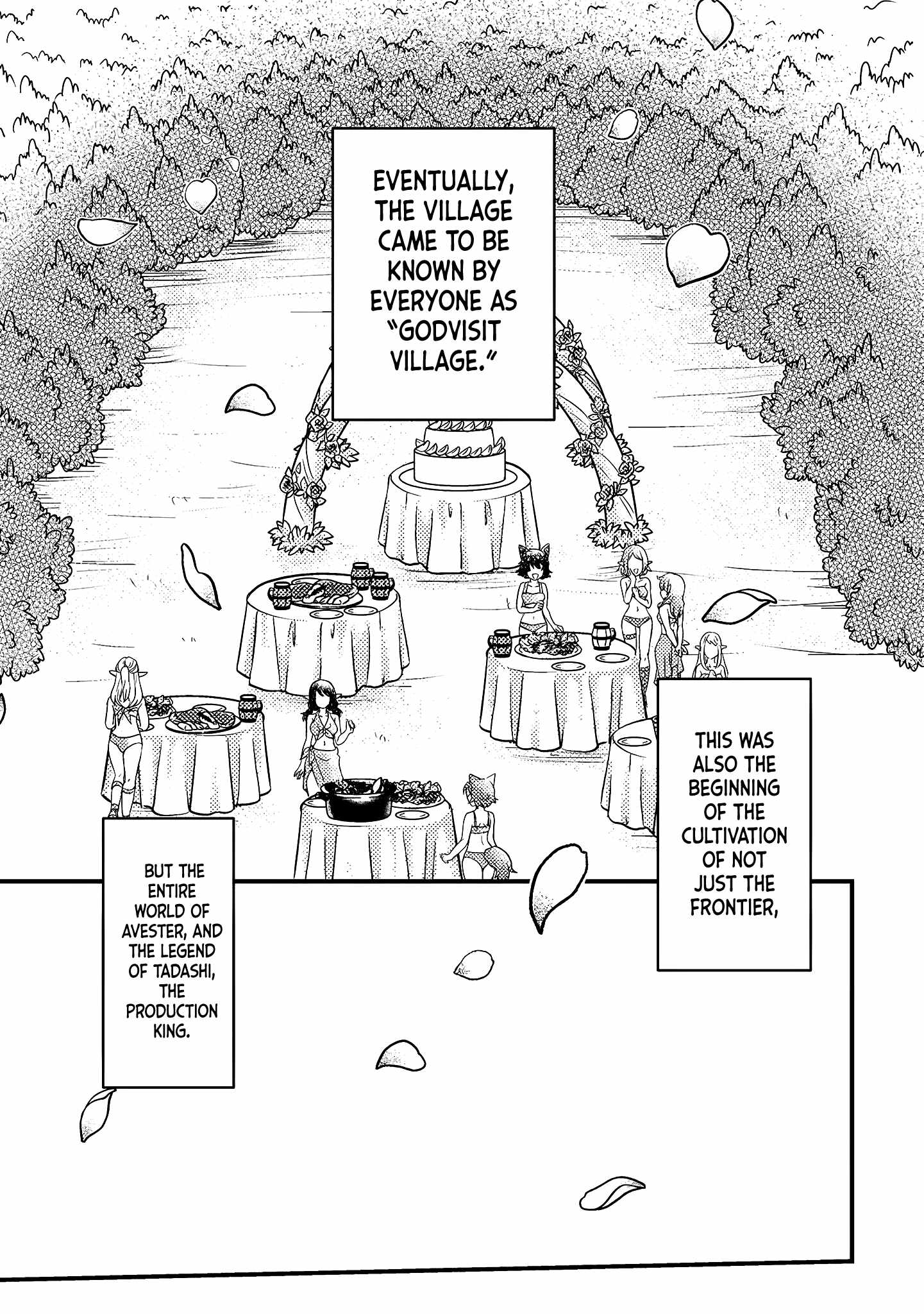 Revolution in production with the blessings of the gods - While living a leisurely, slow life in a corner of another world, somehow a diverse group of people gathered to form the strongest nation... Chapter 9.2 page 10