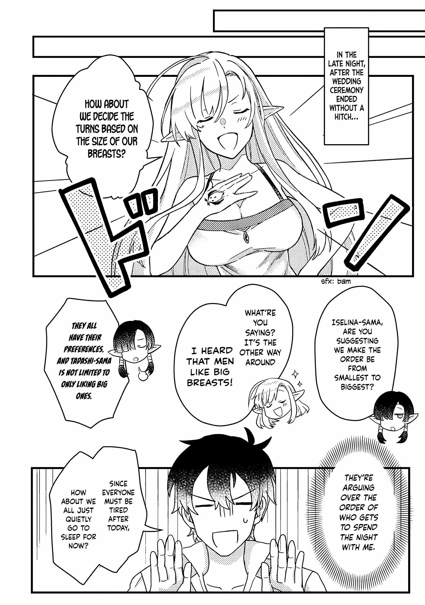 Revolution in production with the blessings of the gods - While living a leisurely, slow life in a corner of another world, somehow a diverse group of people gathered to form the strongest nation... Chapter 9.2 page 11
