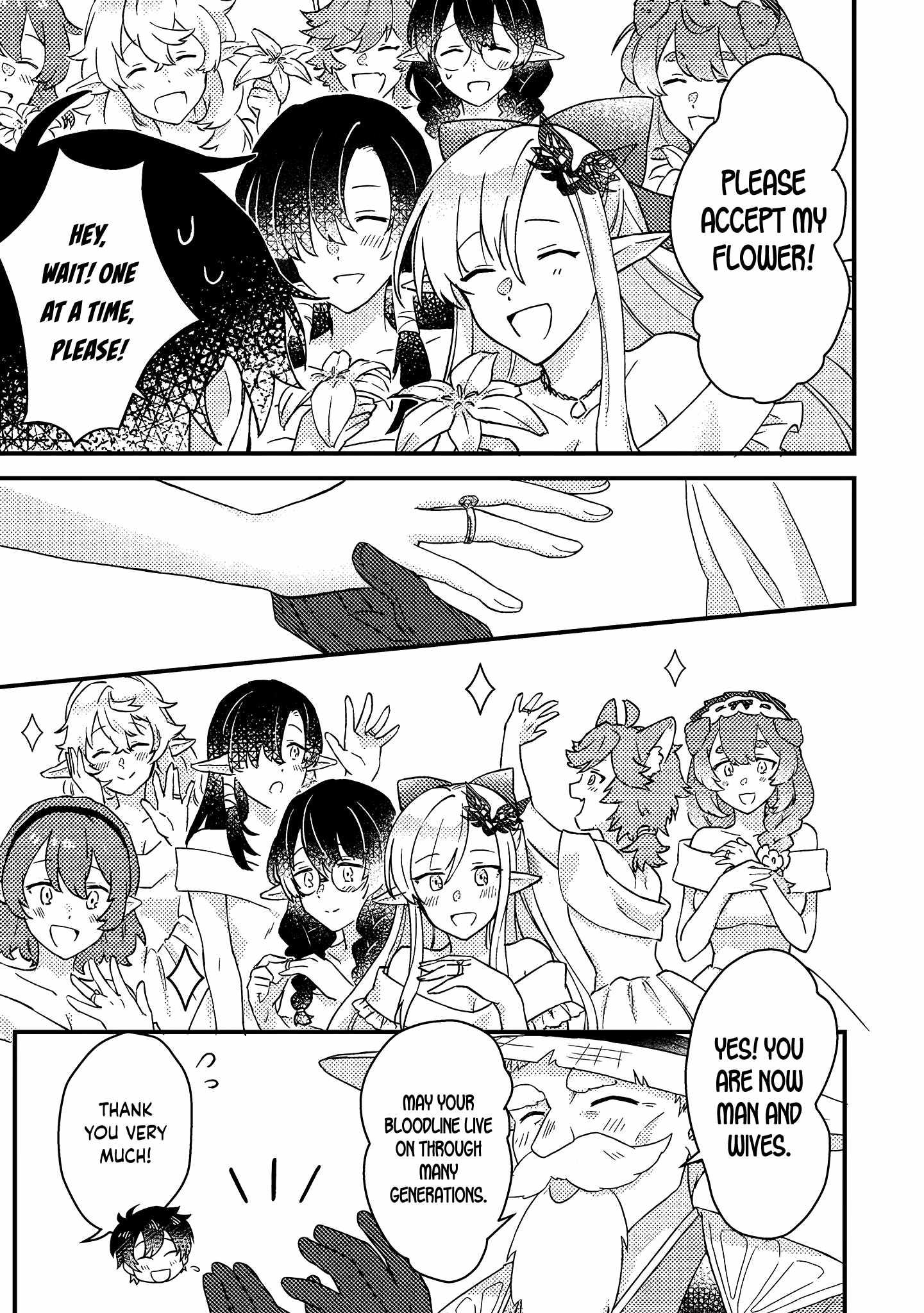 Revolution in production with the blessings of the gods - While living a leisurely, slow life in a corner of another world, somehow a diverse group of people gathered to form the strongest nation... Chapter 9.2 page 4