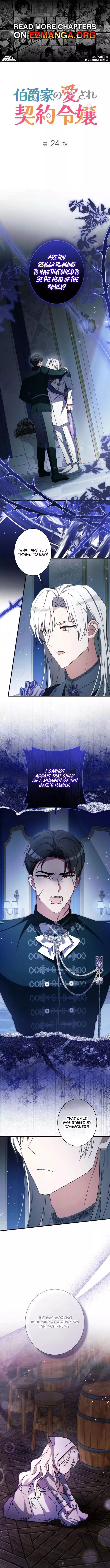 The Count's Beloved Contract Young Lady Chapter 24 page 1