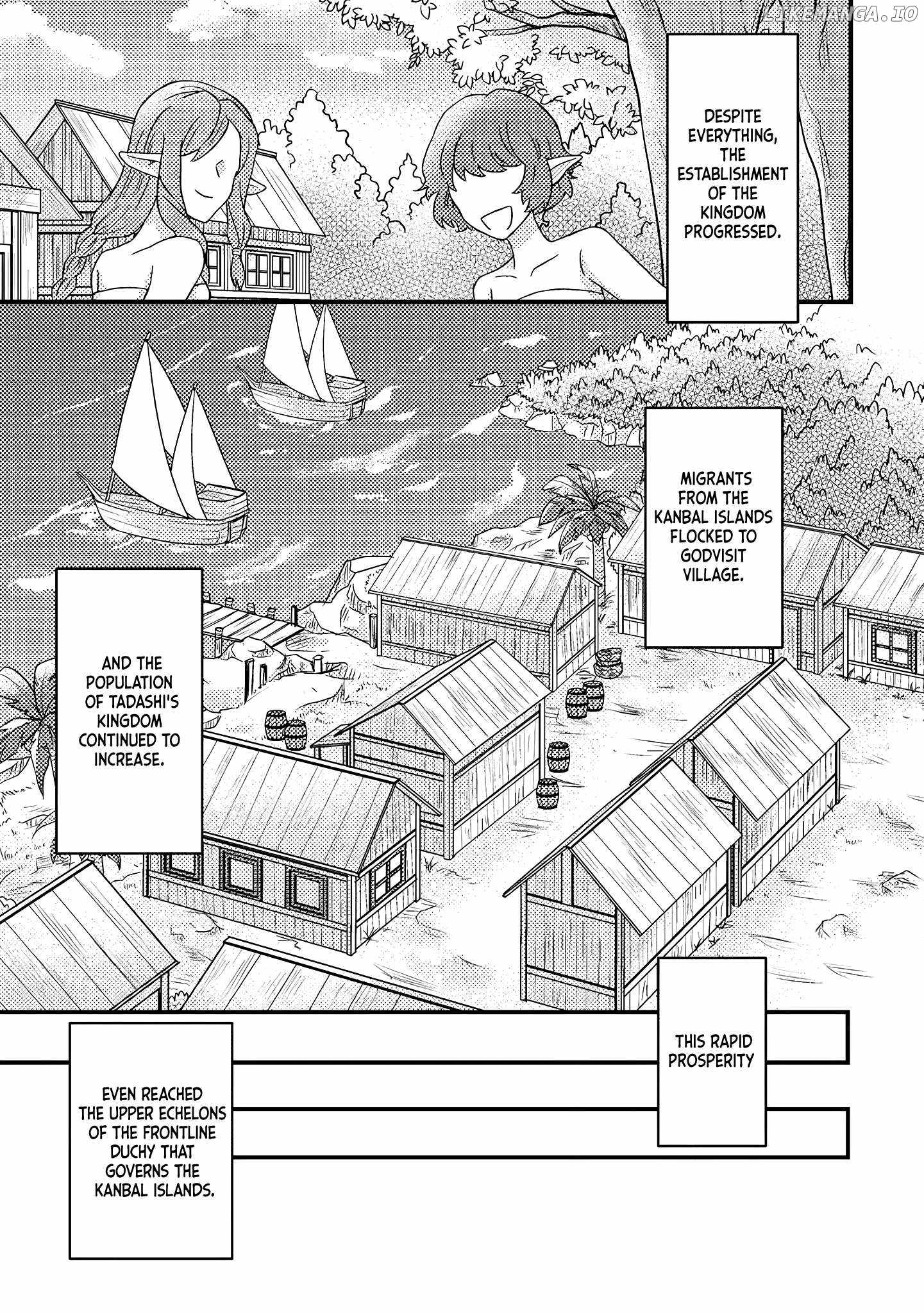 Revolution in production with the blessings of the gods - While living a leisurely, slow life in a corner of another world, somehow a diverse group of people gathered to form the strongest nation... Chapter 9.3 page 6