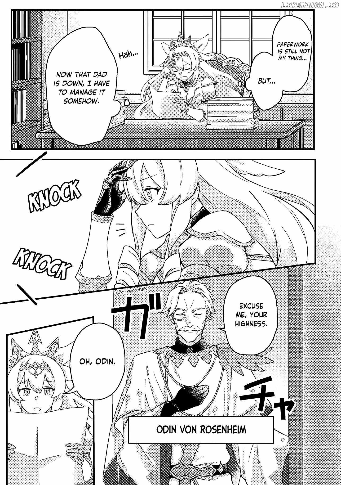 Revolution in production with the blessings of the gods - While living a leisurely, slow life in a corner of another world, somehow a diverse group of people gathered to form the strongest nation... Chapter 9.3 page 8