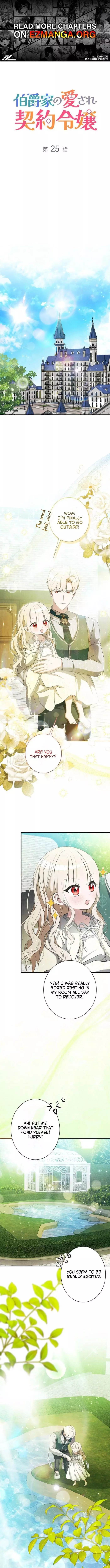 The Count's Beloved Contract Young Lady Chapter 25 page 1