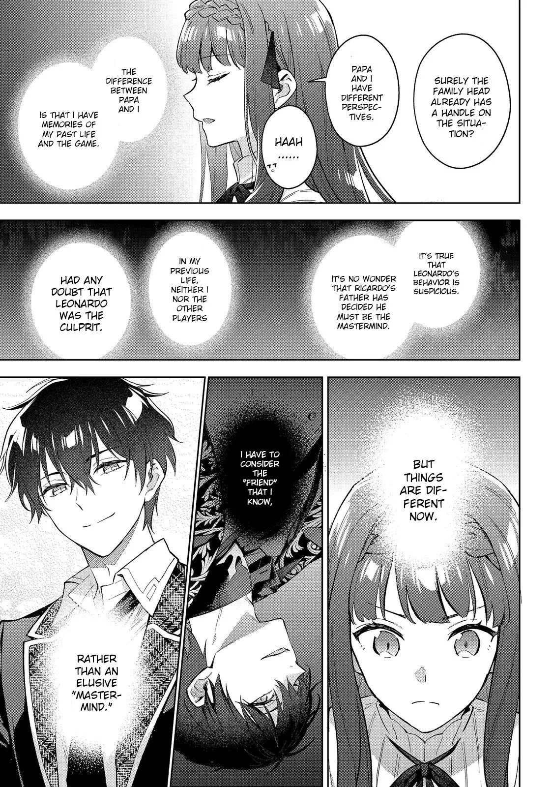 The Beloved Daughter of a Crime Family Was Reincarnated as the Daughter of a Gangster in an Otome Game Chapter 24 page 21
